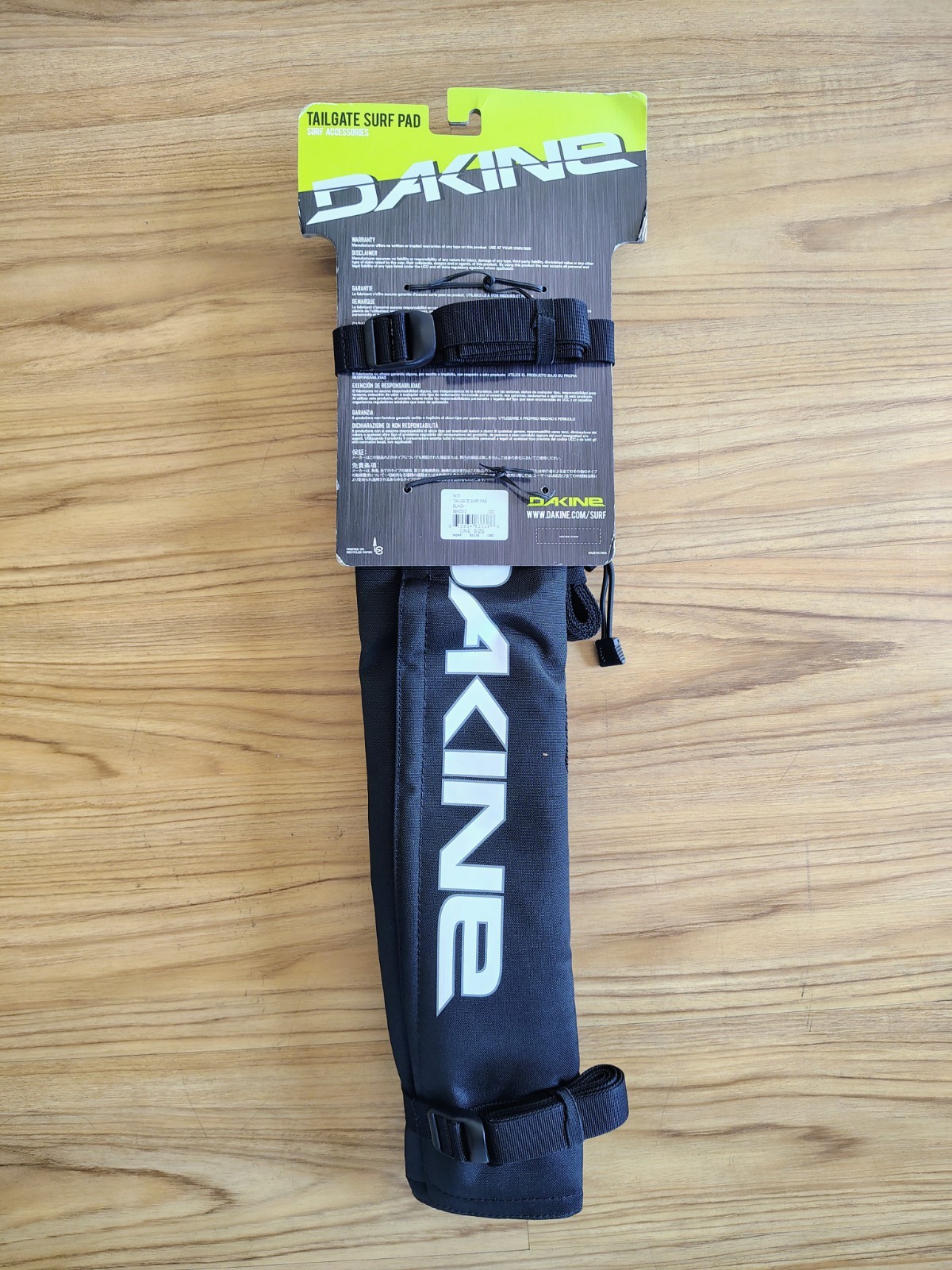 Dakine Tailgate Surf Pad Black – 23″ (60cm) One Size Fits Most Truck Tail Gates