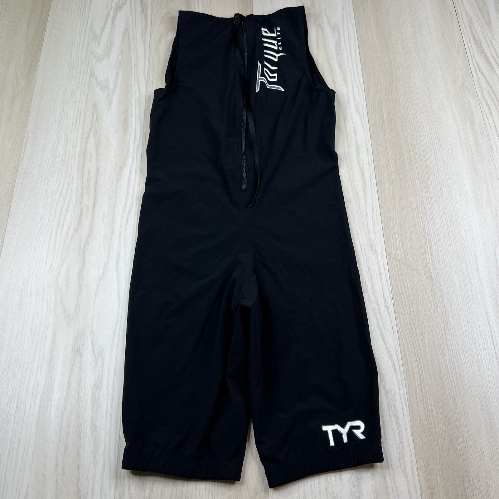 TYR Torque Elite Tri Suit Swimskin Womens Size Xtra Large Black
