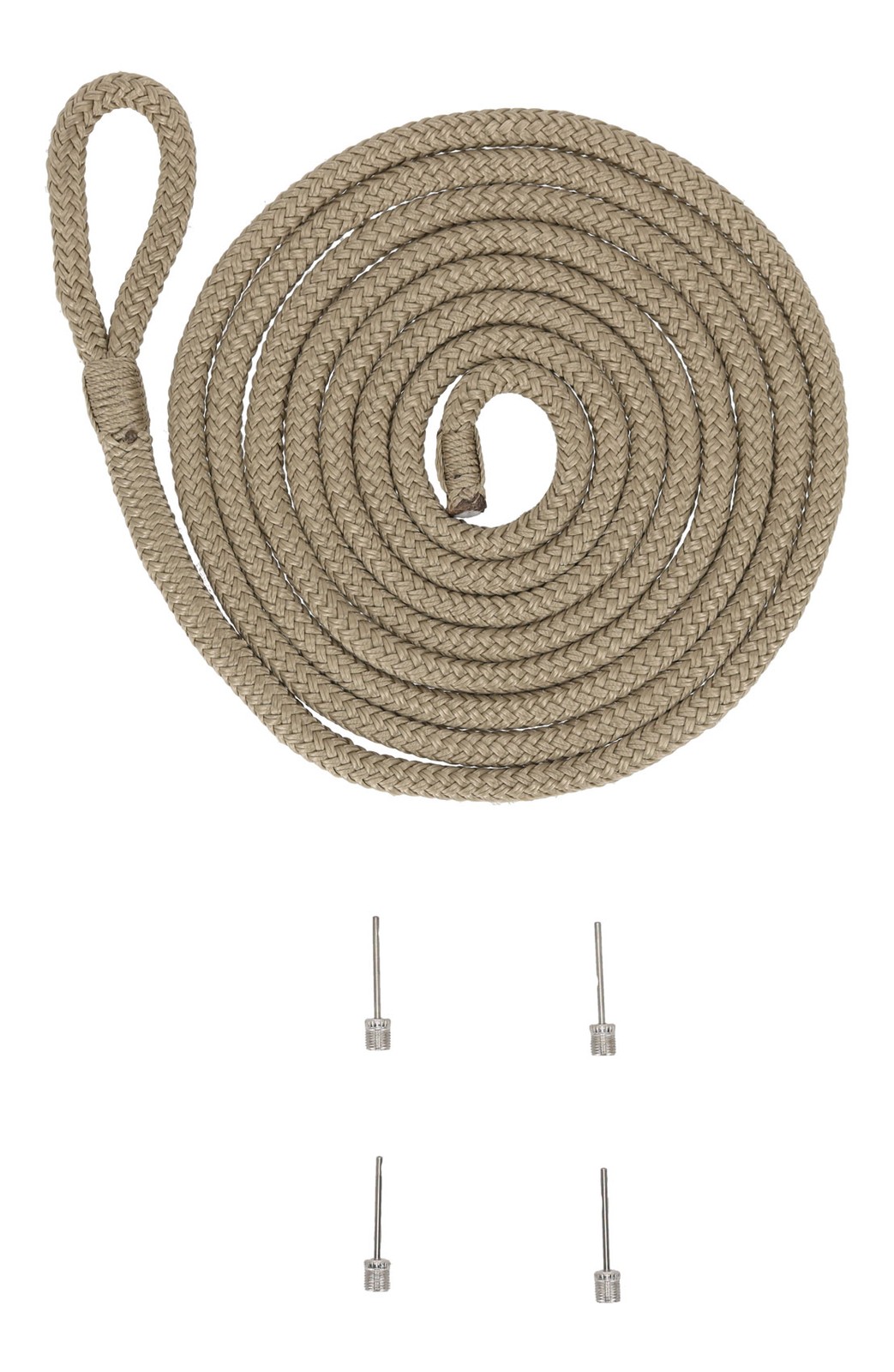 (2) Rockville FEN185-SAND 8.5″ x 27″ Boat Fenders + 10 Foot Line Marine Bumpers