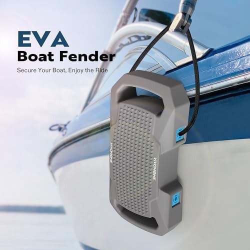VIVOHOME EVA Boat Fenders for Docking, Boat Bumpers with Nylon Rope, and Fixe…