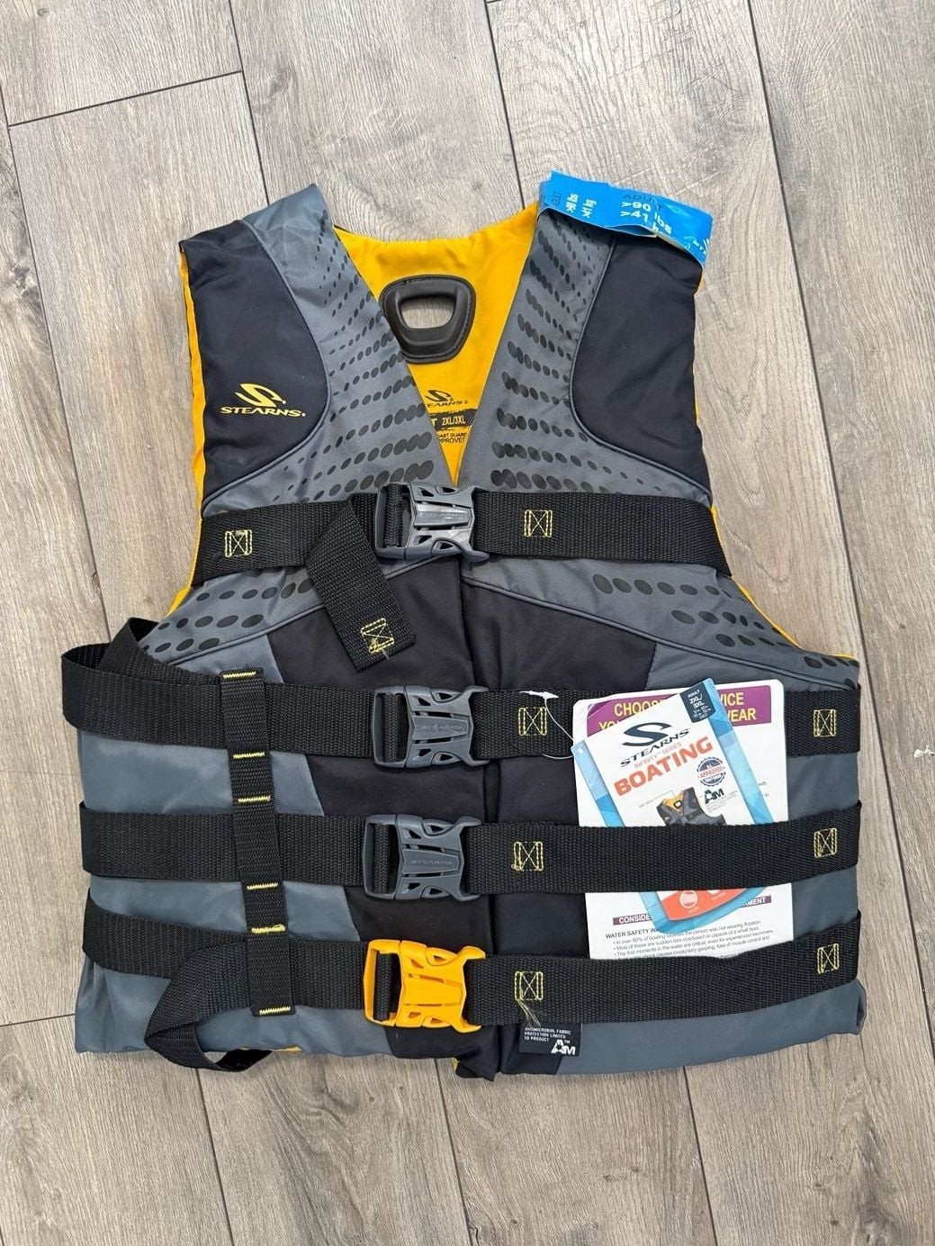 Stearns Infinity Series Antimicrobial Nylon Life Jacket, Adult 2XL/3XL
