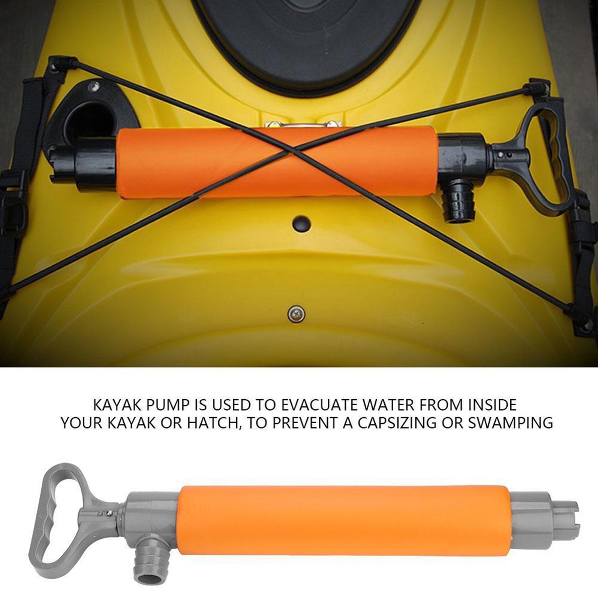 Bilge Pump Manual Hand Water Pump Portable Boat Accessories Removal Kayaks