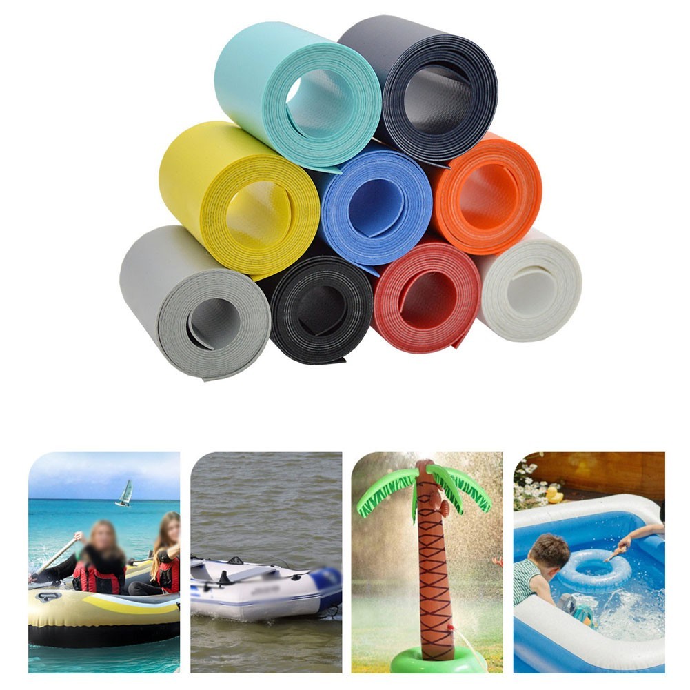 Reliable Inflatable Boat PVC Patch Kit 100x5cm Suitable for Various PVC Items