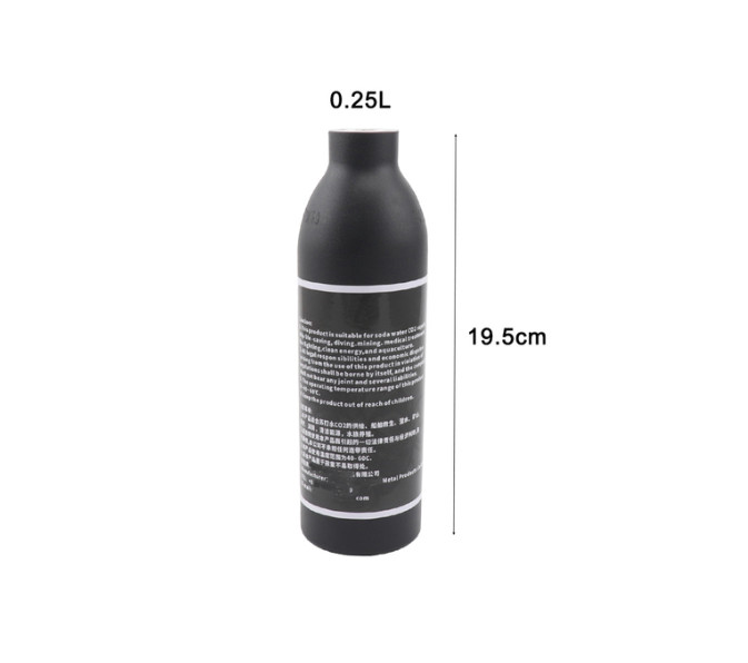 4500PSI Aluminum Co2 Air Tank M18x1.5 Cylinder Oxygen Gas Bottle Filling Diving