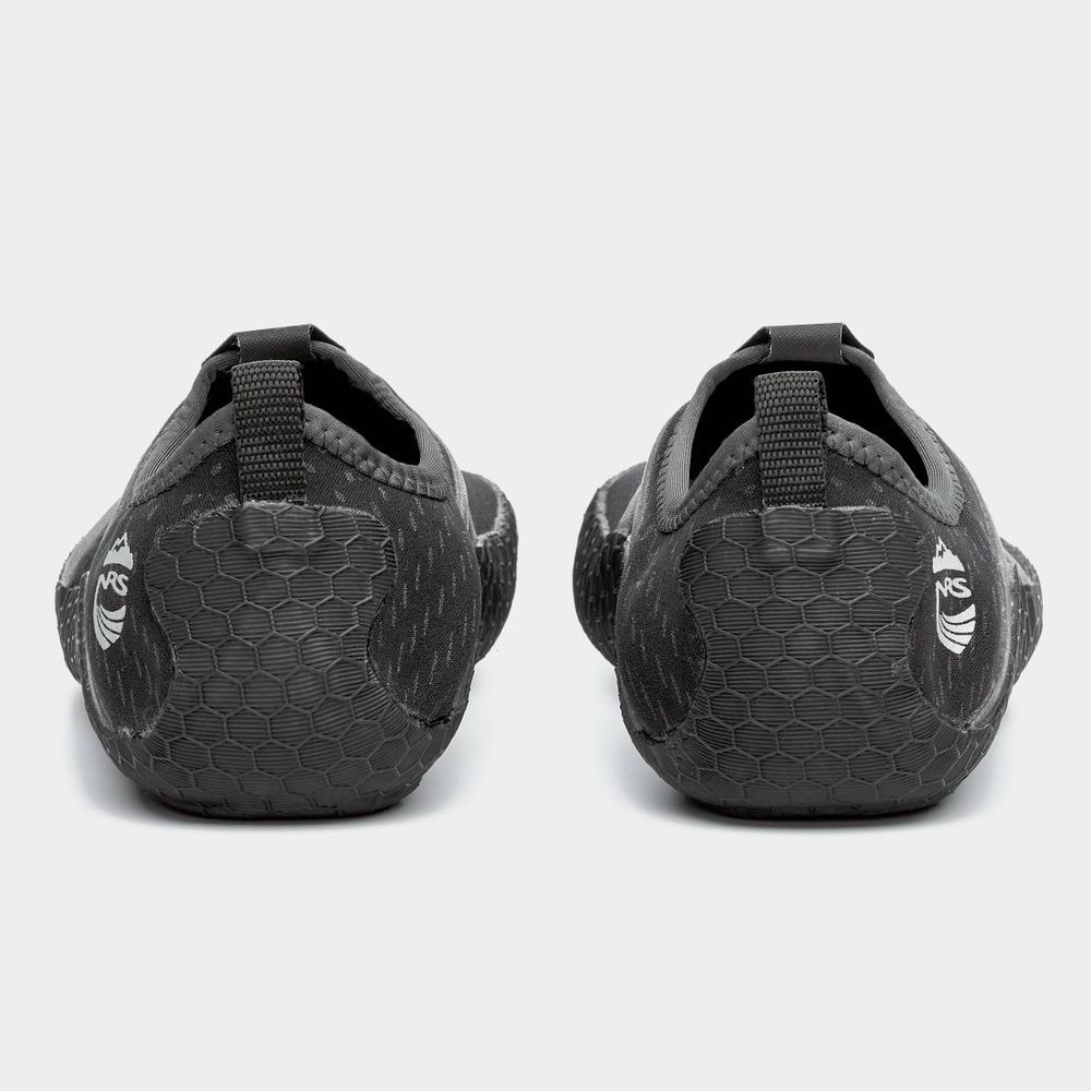 NRS Men’s Size 13 Arroyo Neoprene Wet Shoe Water Shoes Black & Gray NWOT