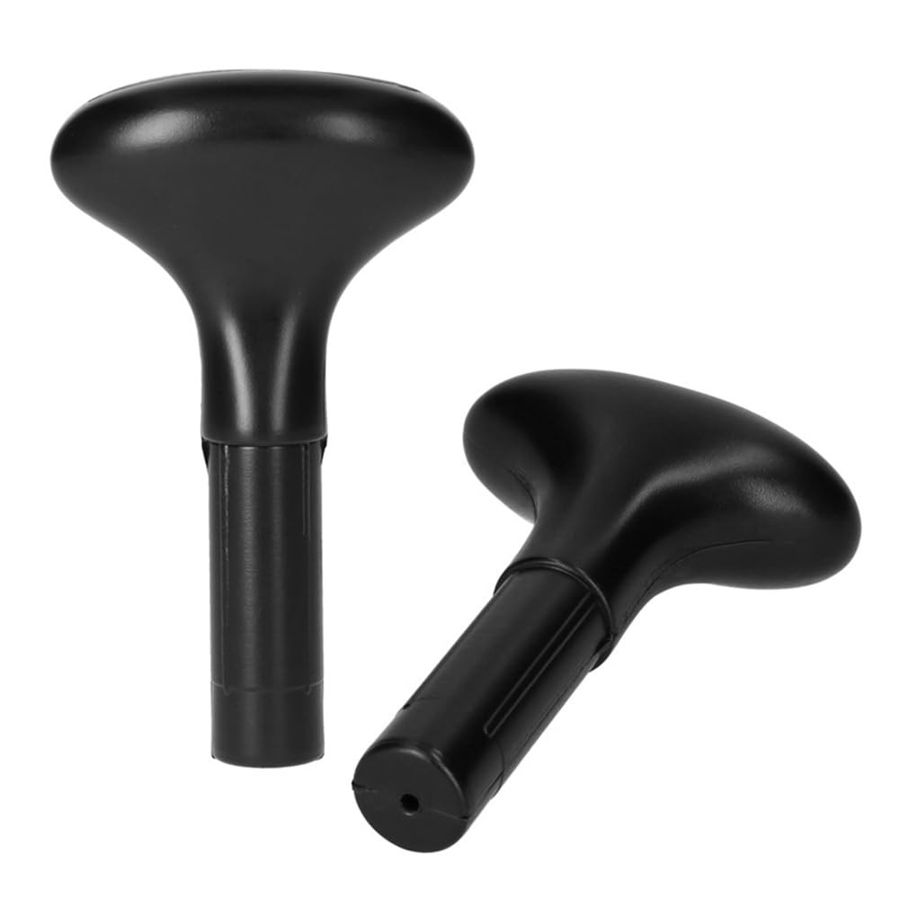 2pcs Kayak Canoe T Paddle Handle, T-Curved Ergo Handle, SUP Paddle Replacement H