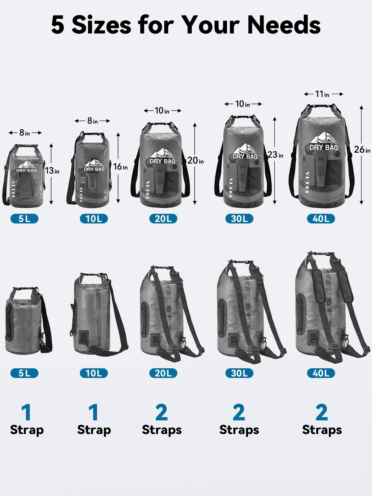 Affordable Dry Storage Bag for Kayaking, Rafting & Beach Travel