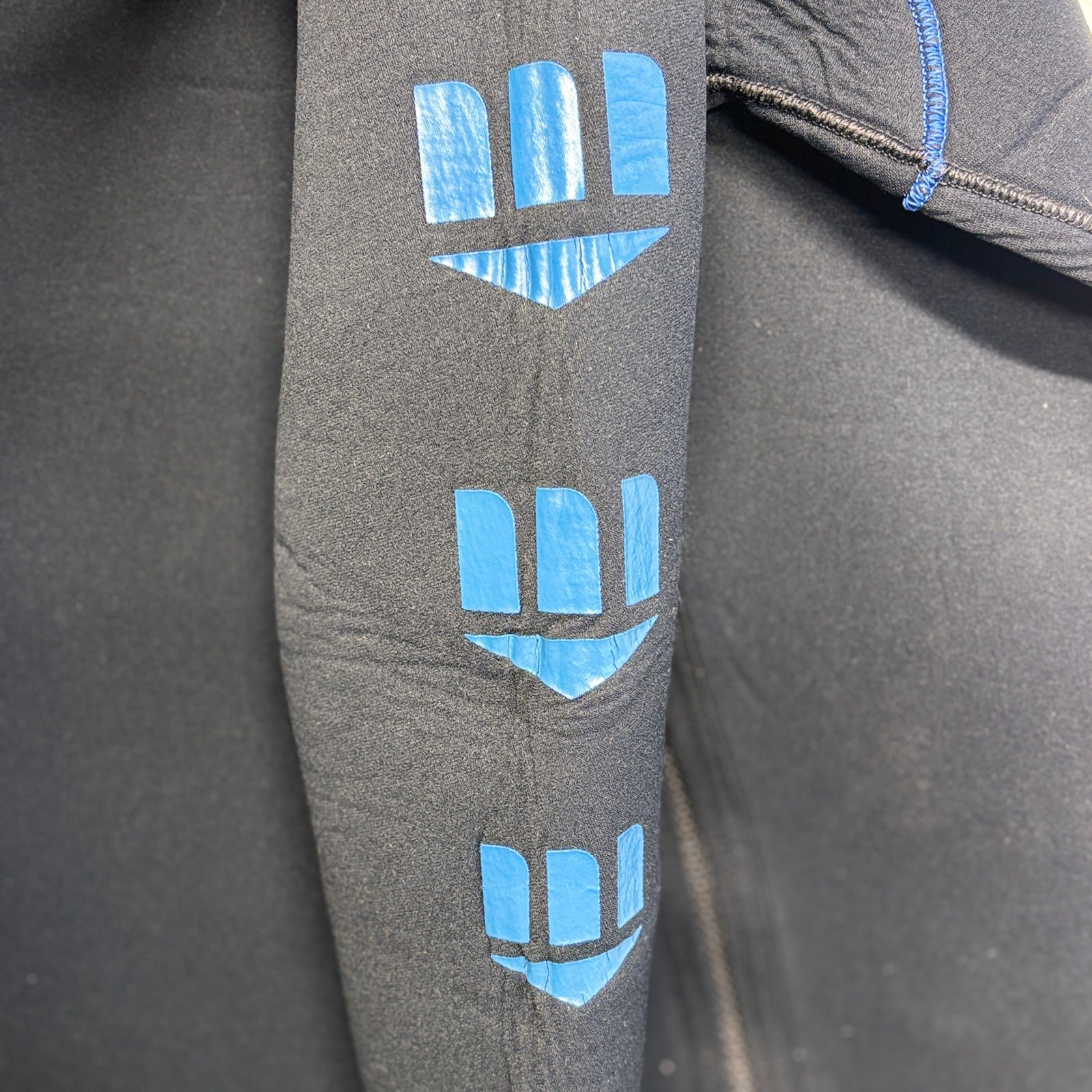 Mares Wetsuit Mens XL Navy Blue Neoprene Scuba Full Zip Swim Diving 2 Piece Set