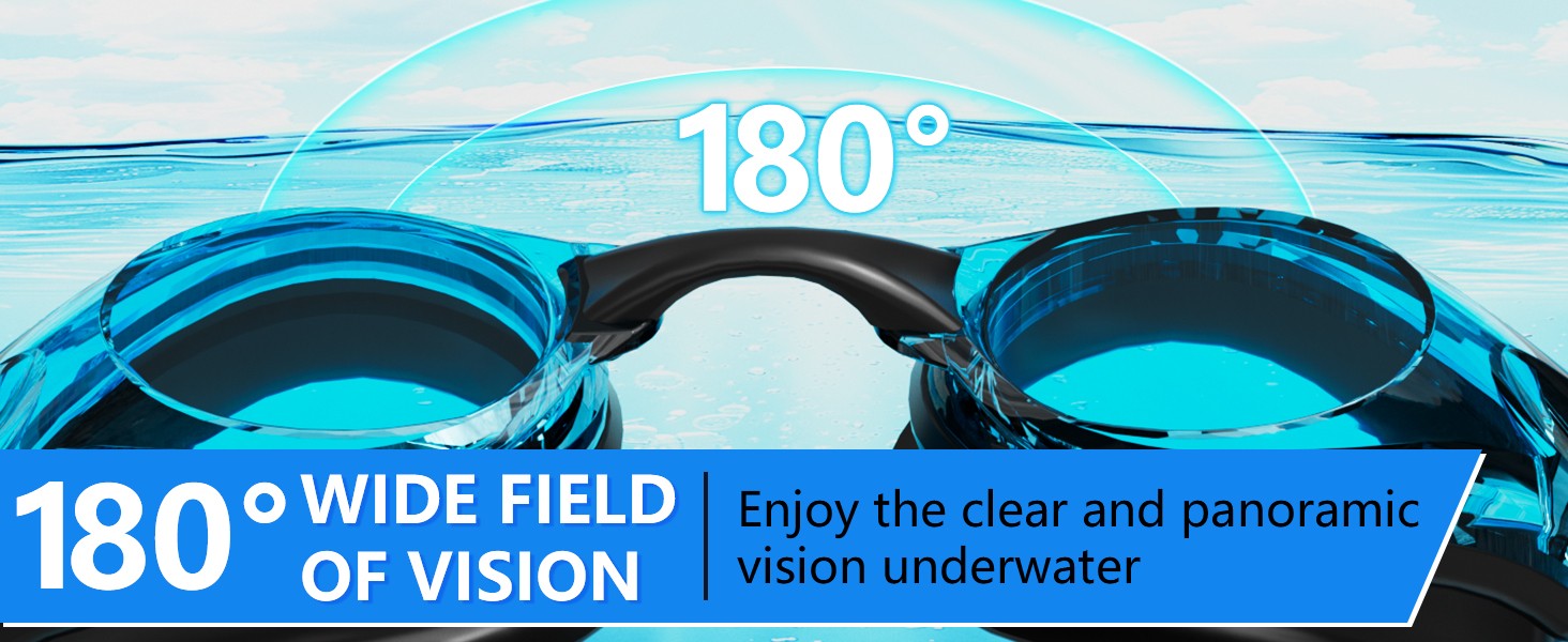 Swim Goggles Set Anti Fog UV Protection No Leak Swimming Cap for Adult Men Women