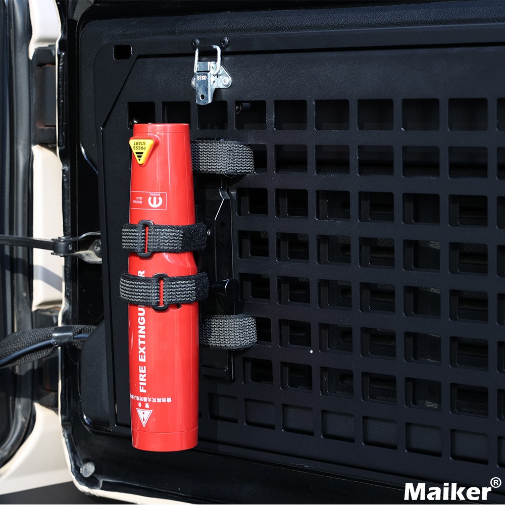 Tailgate Table for Jeep Wrangler JK JL, Folding 2-Tier Cargo Rack Molle Panel