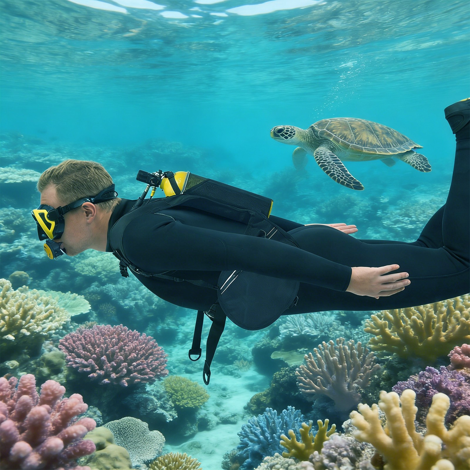 Scuba Tank Kit, Underwater Diving Tank Kit, Lung Tank for Diving Entertainment