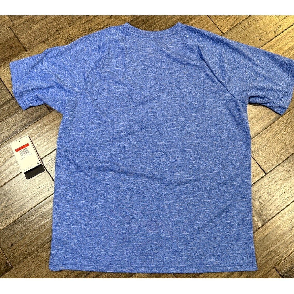 Nike Swim Rash Guard Mens Large Blue Dri-FIT UPF 40+ Short Sleeve NESSA589-494