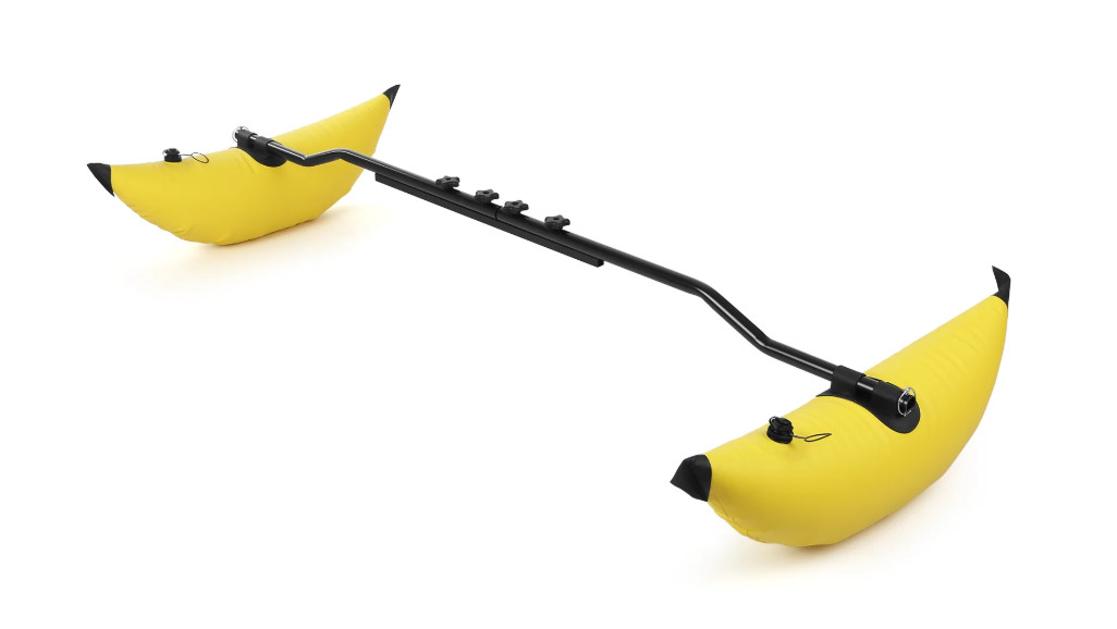 Kayak Outrigger Stabilizer PVC Inflatable Float Sidekick Arm Rod Fishing LG