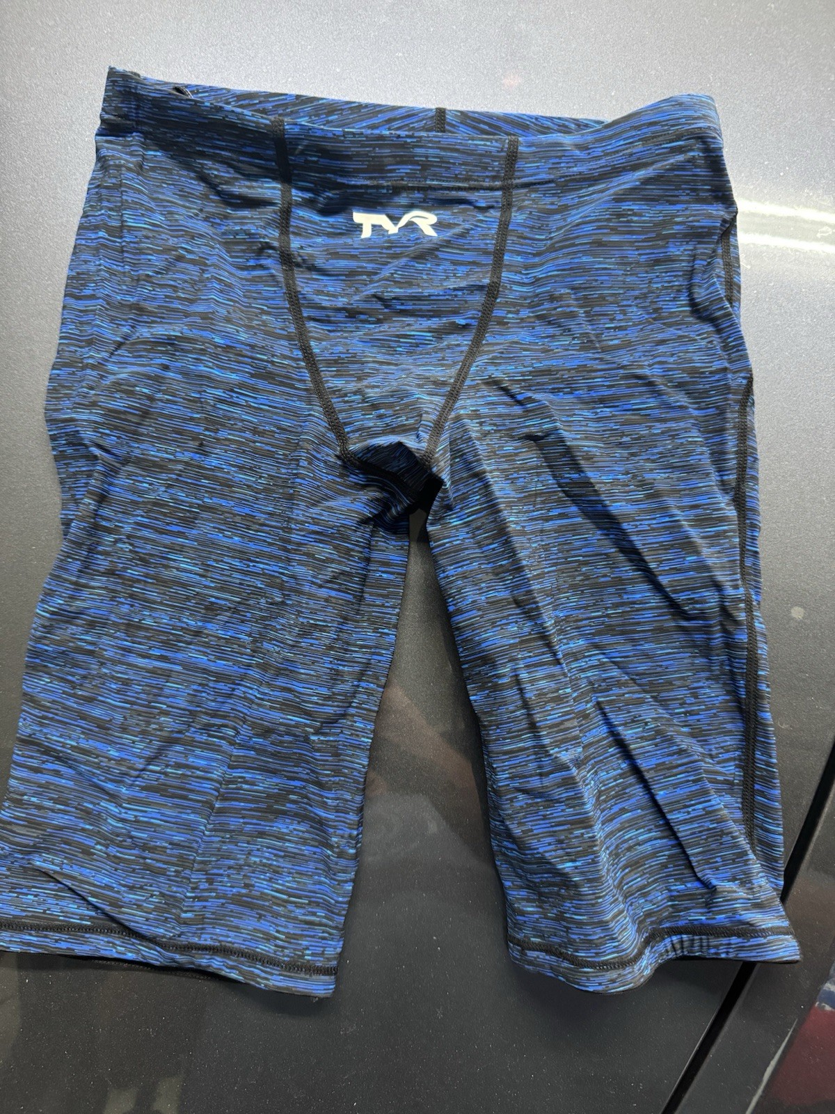 TYR Thresher Swim Racing Tech Suit Jammer Men’s Size 32 – Excellent Condition