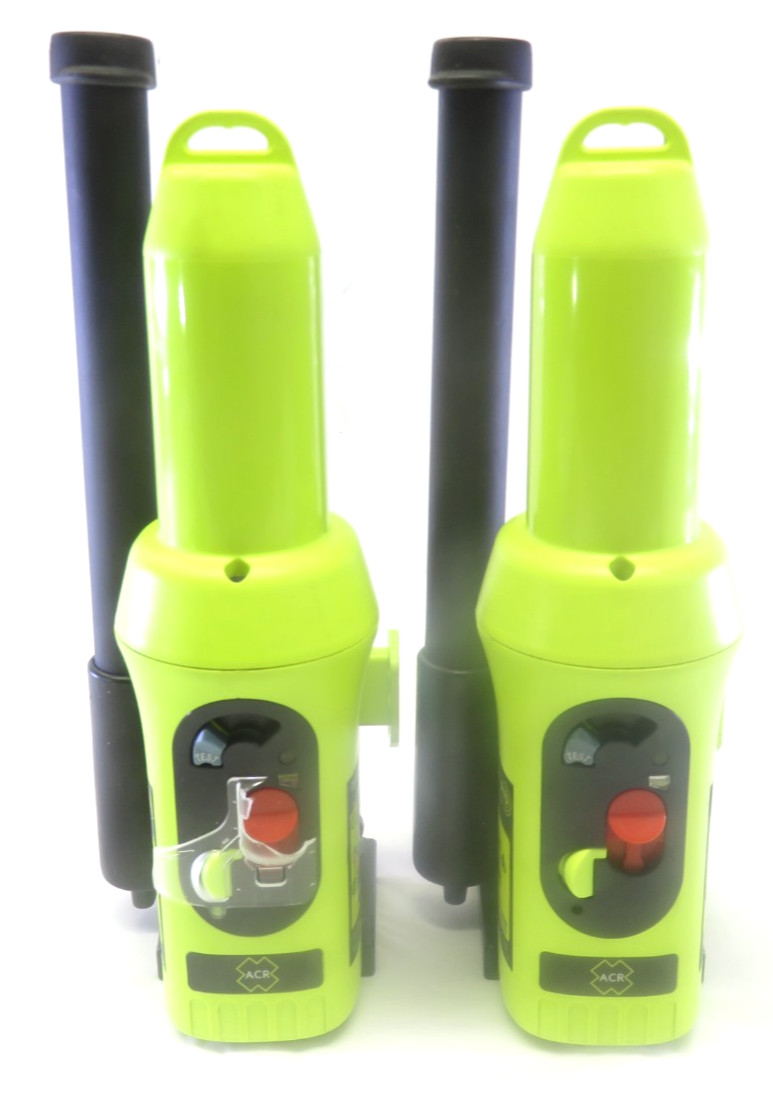ACR Electronics 0168 Pathfinder Pro Search & Rescue Beacon, Lot of 2, for Parts