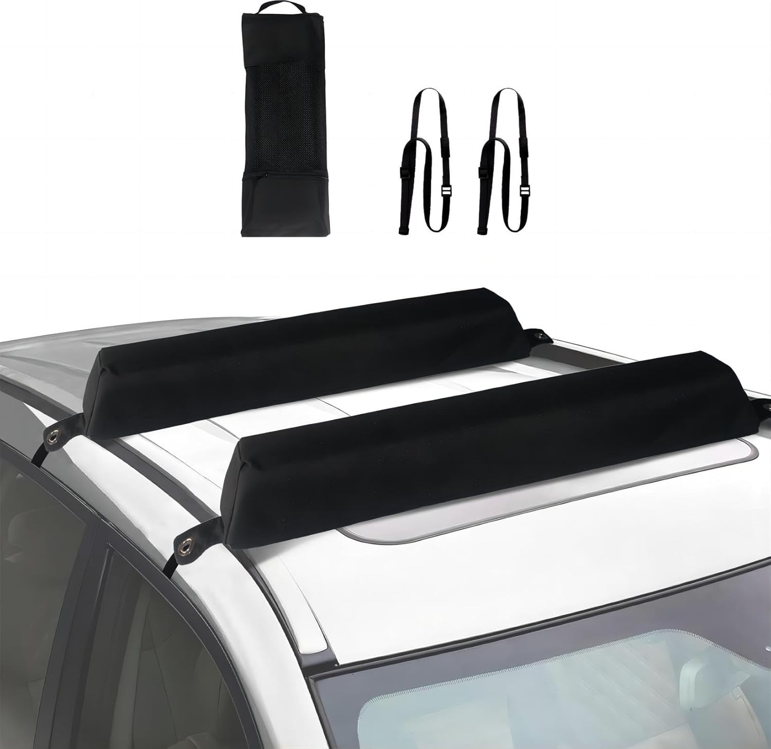 Universal Roof Rack Pad for Kayak Surfboard Canoe – Heavy-Duty, Anti-Slip