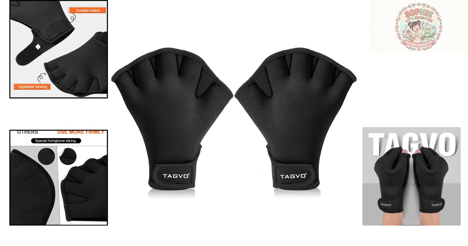 High-Quality Aquatic Webbed Gloves for Water Resistance & Upper Body Training