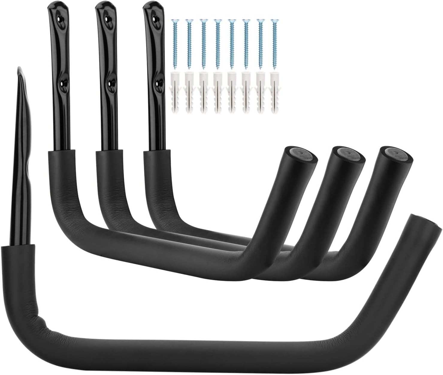 Kayak Storage Hook, Heavy Duty Steel Kayak Storage Rack, Wall Mount Garage Hange