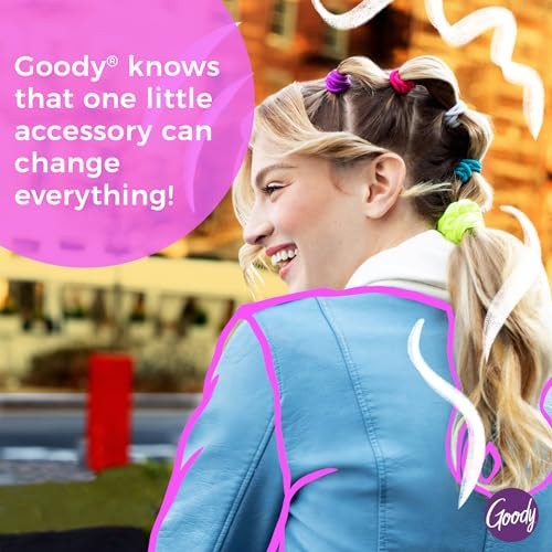 Goody SlideProof 3 Count (Pack of 1) Black/Blue/Multi (Rectangle Claw)