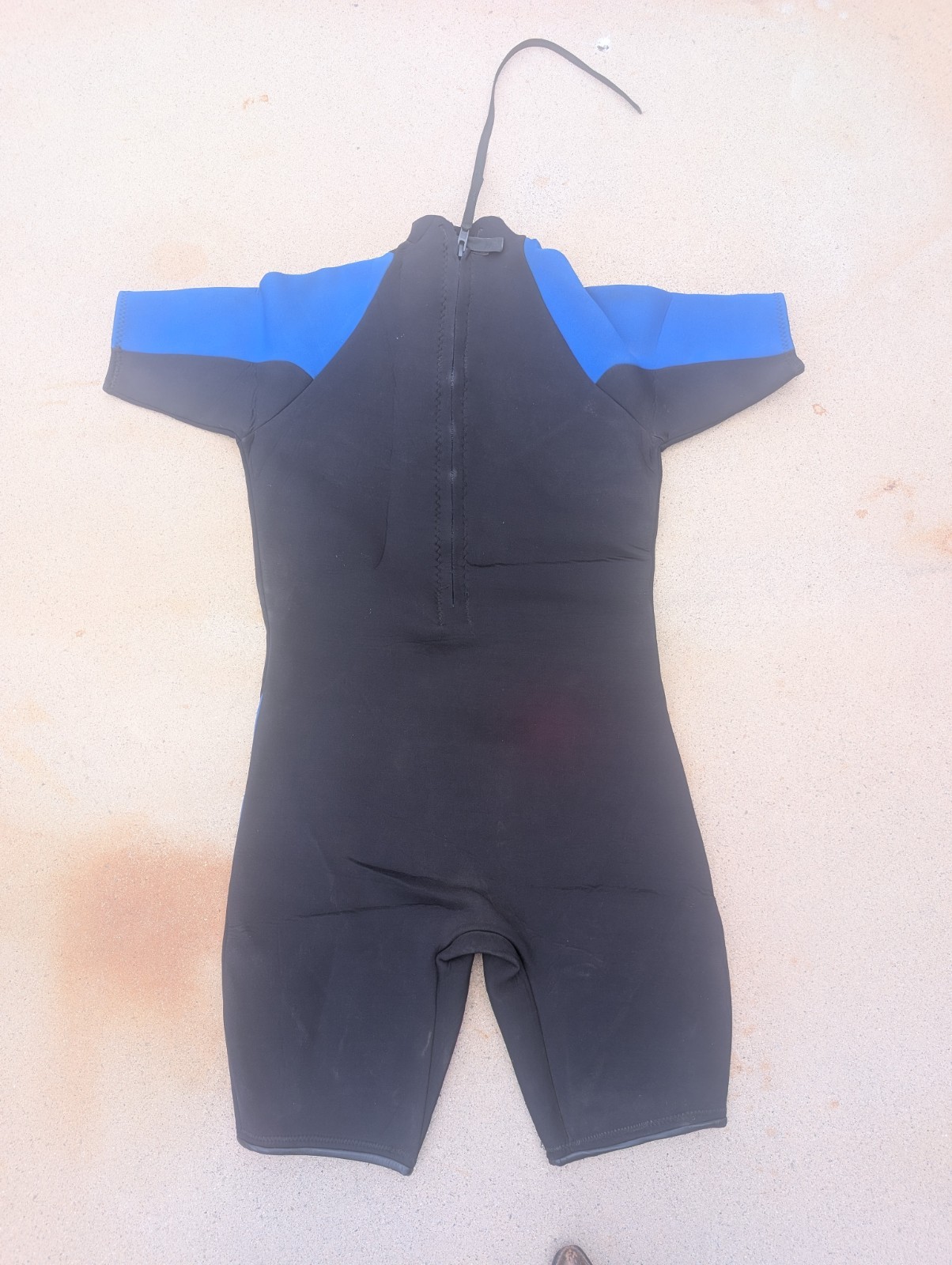 Gladiator Men’s Shorty Wetsuit in Blue/Black, Adult Size XXXL