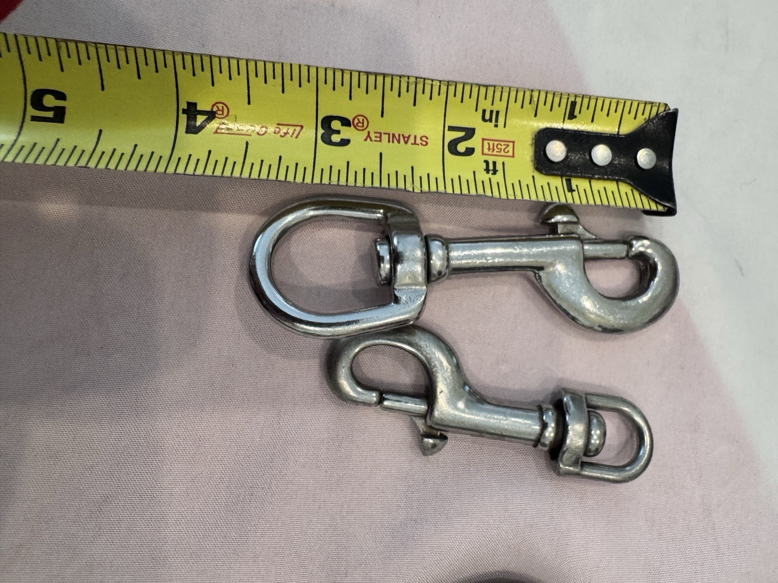 SCUBA BRASS OR CHROME CLIPS LARGE OR SMALL ONLY $15.00