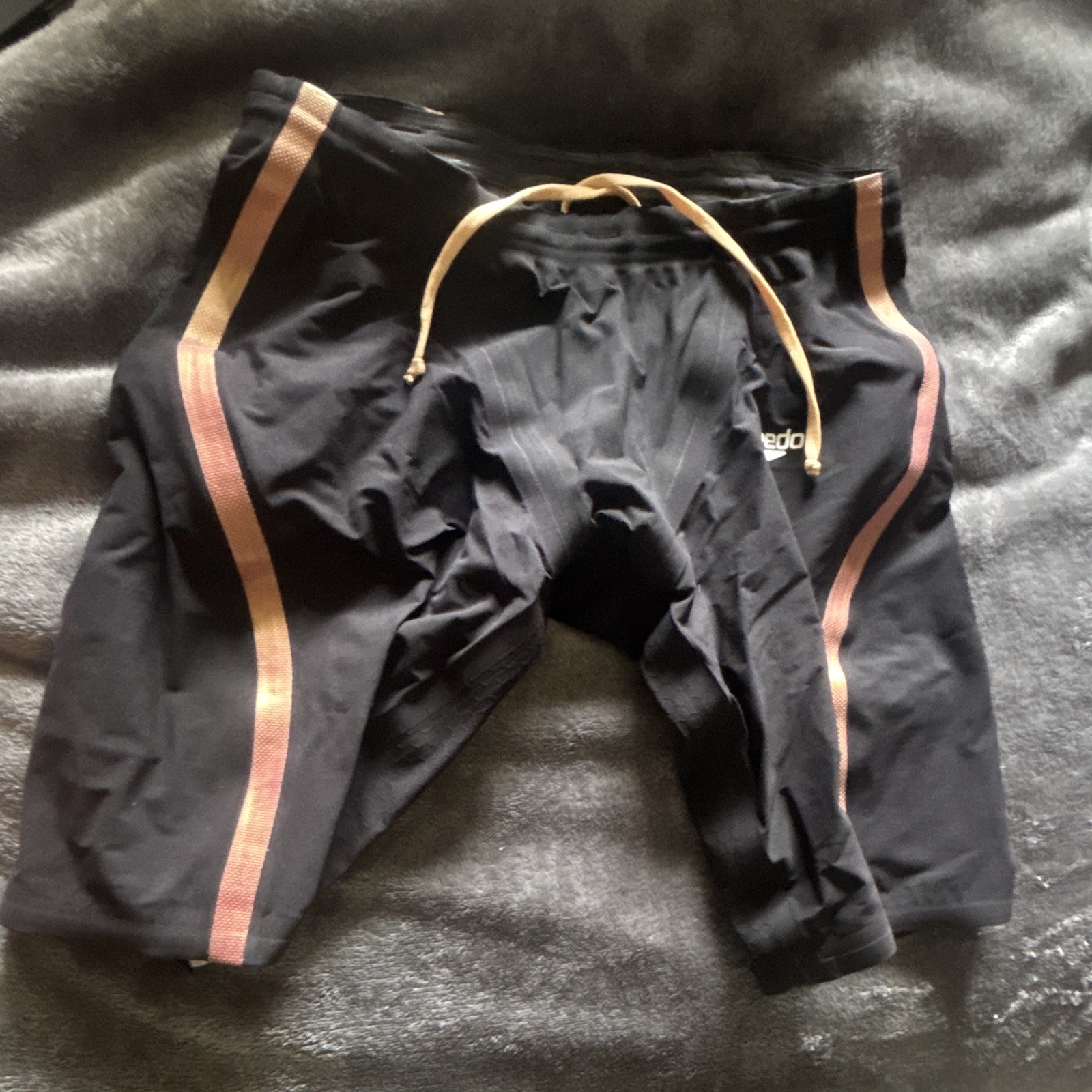 Speedo Fastskin LZR Pure Intent Men’s Racing Tech Suit Jammer 23 Black Nylon