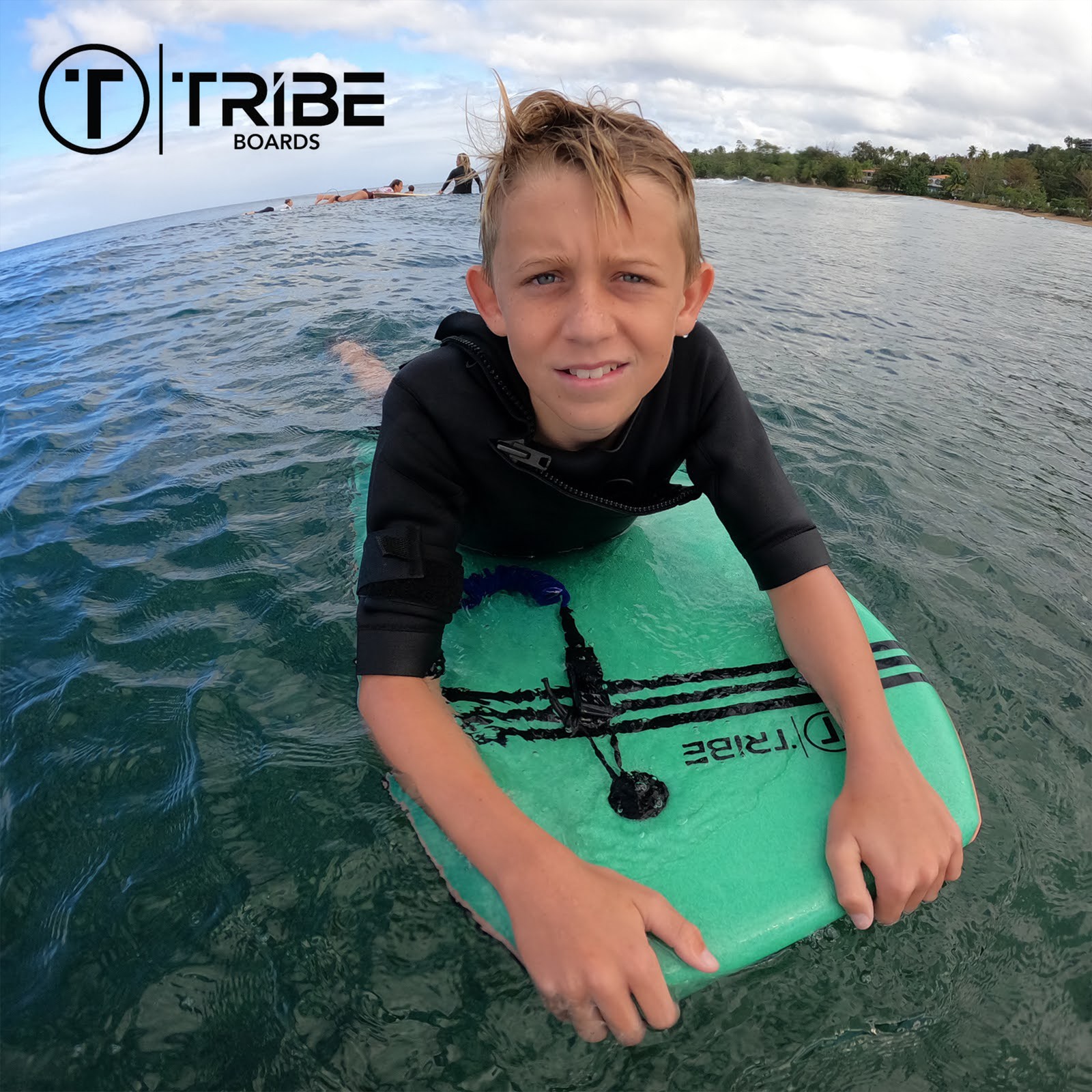 Tribe Guard 2.0 Bodyboard-45 / Dark Blue/Dark Blue/White