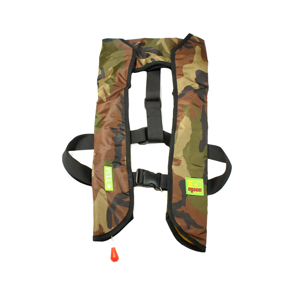 New M-33 Manual Inflatable Life Jacket Vest PFD Bouyancy Fishing Kayak Boating
