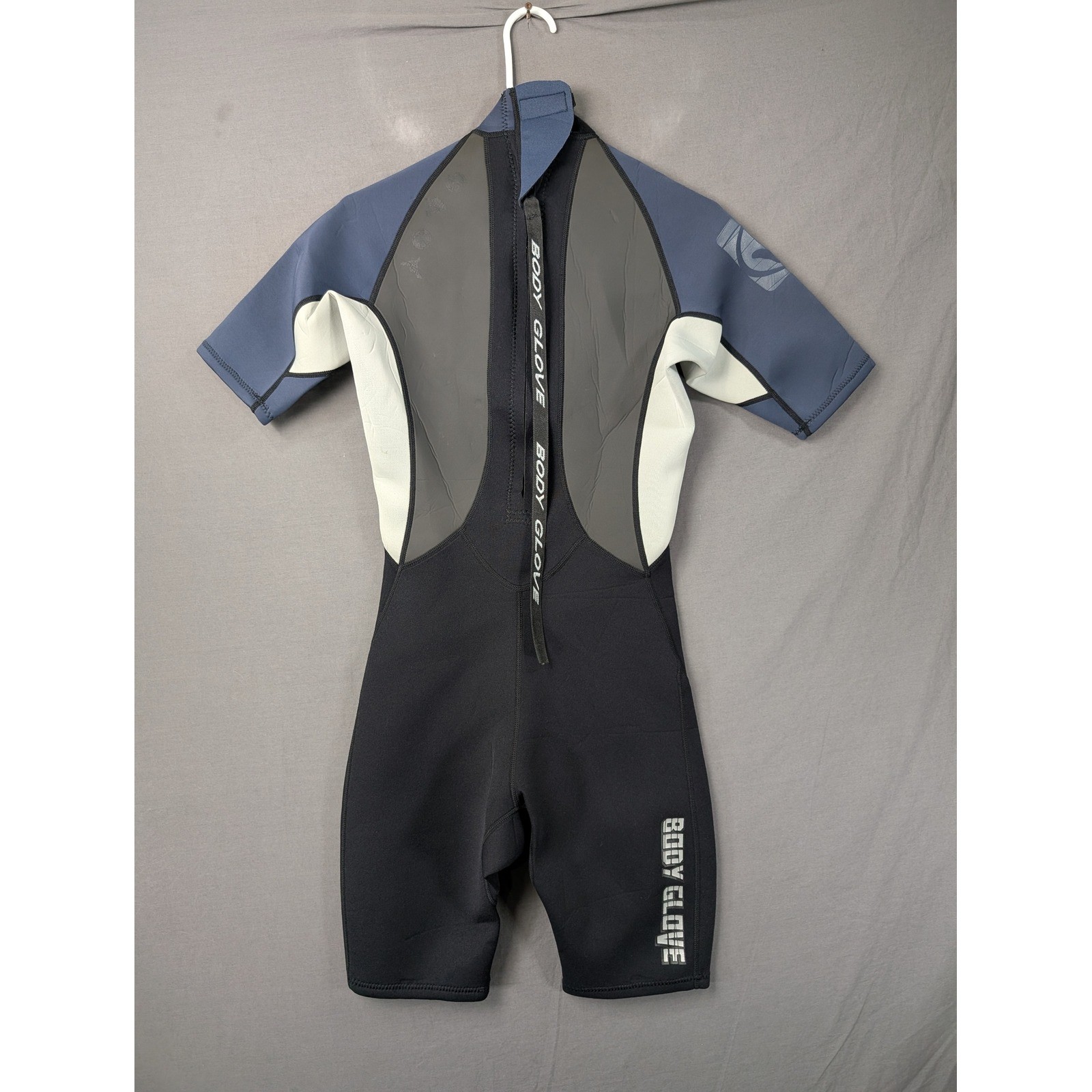 Body Glove Men’s Shorty Wetsuit Black Blue Gray Size Small