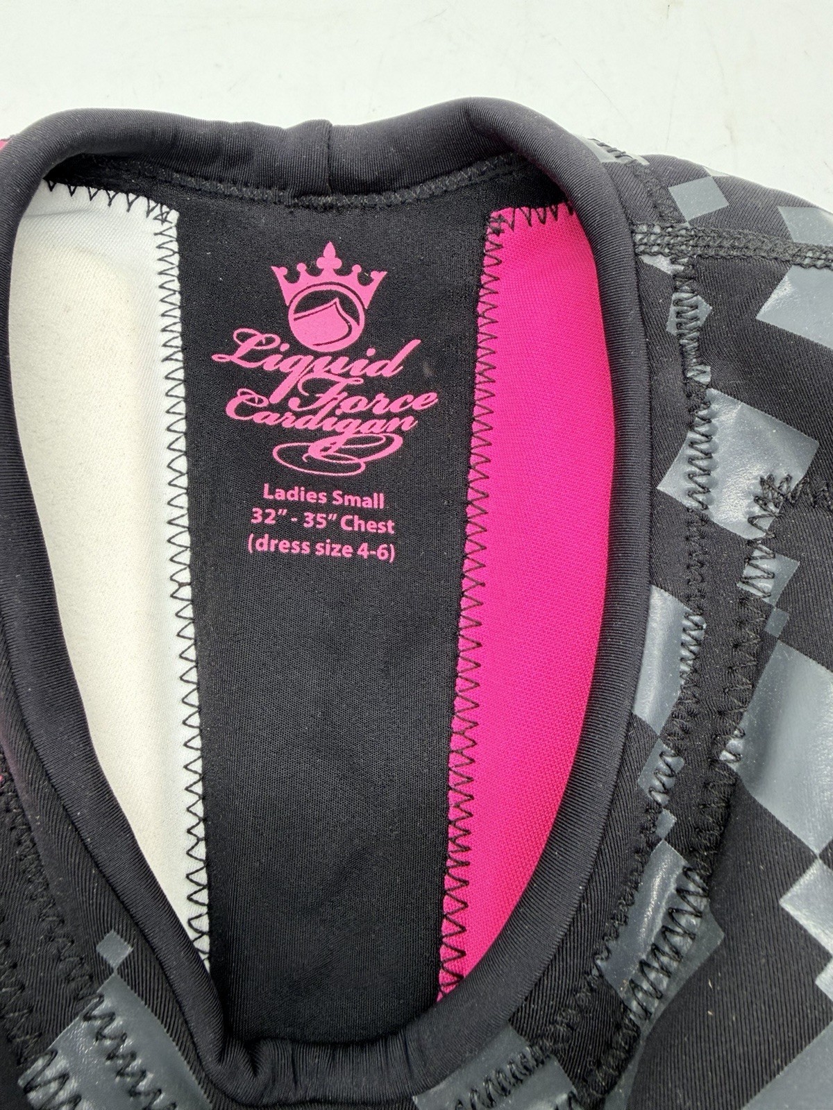 Liquid Force Cardigan Comp Wakeboard Ski Vest Woman Teen Youth XS
