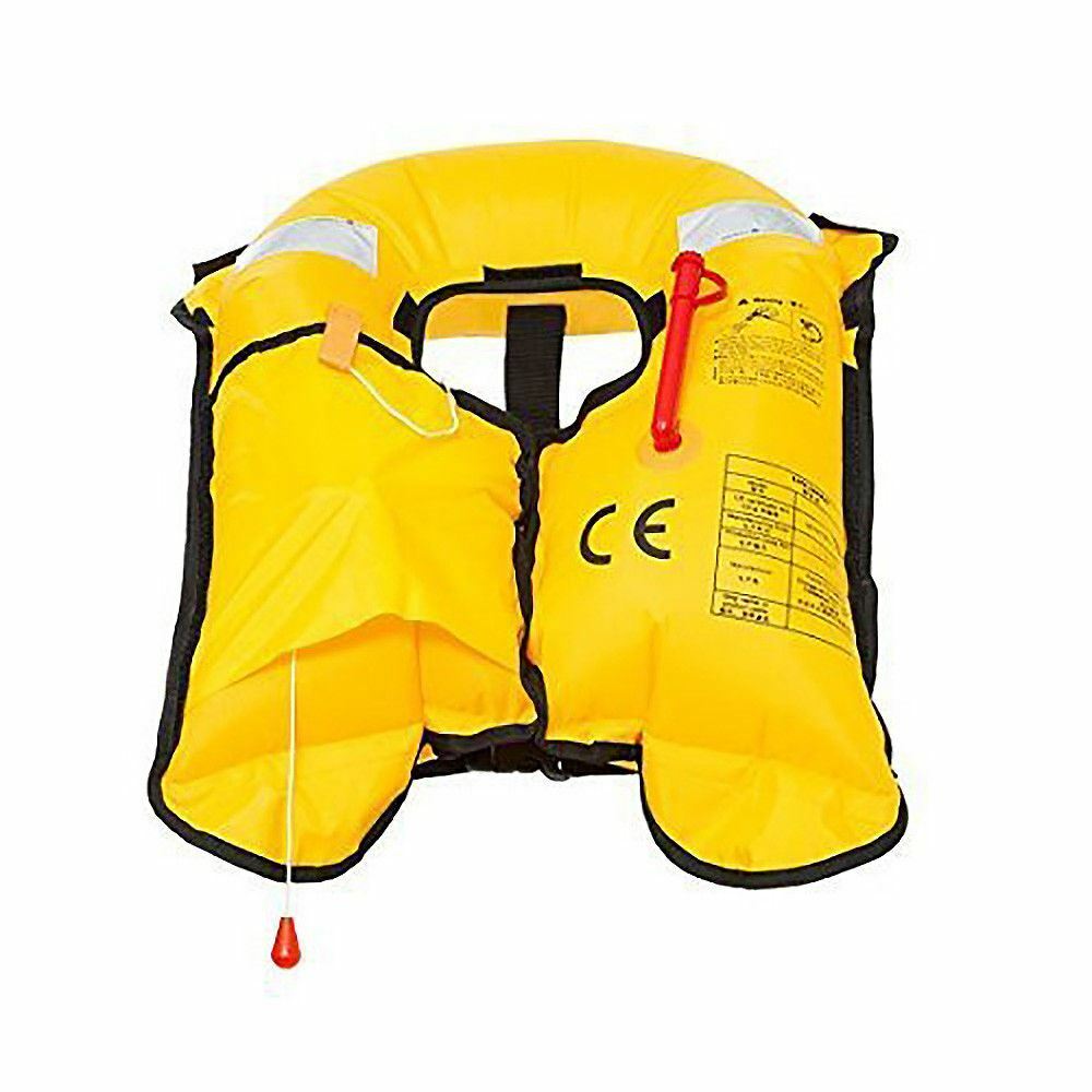 New M-33 Manual Inflatable Life Jacket Vest PFD Bouyancy Fishing Kayak Boating
