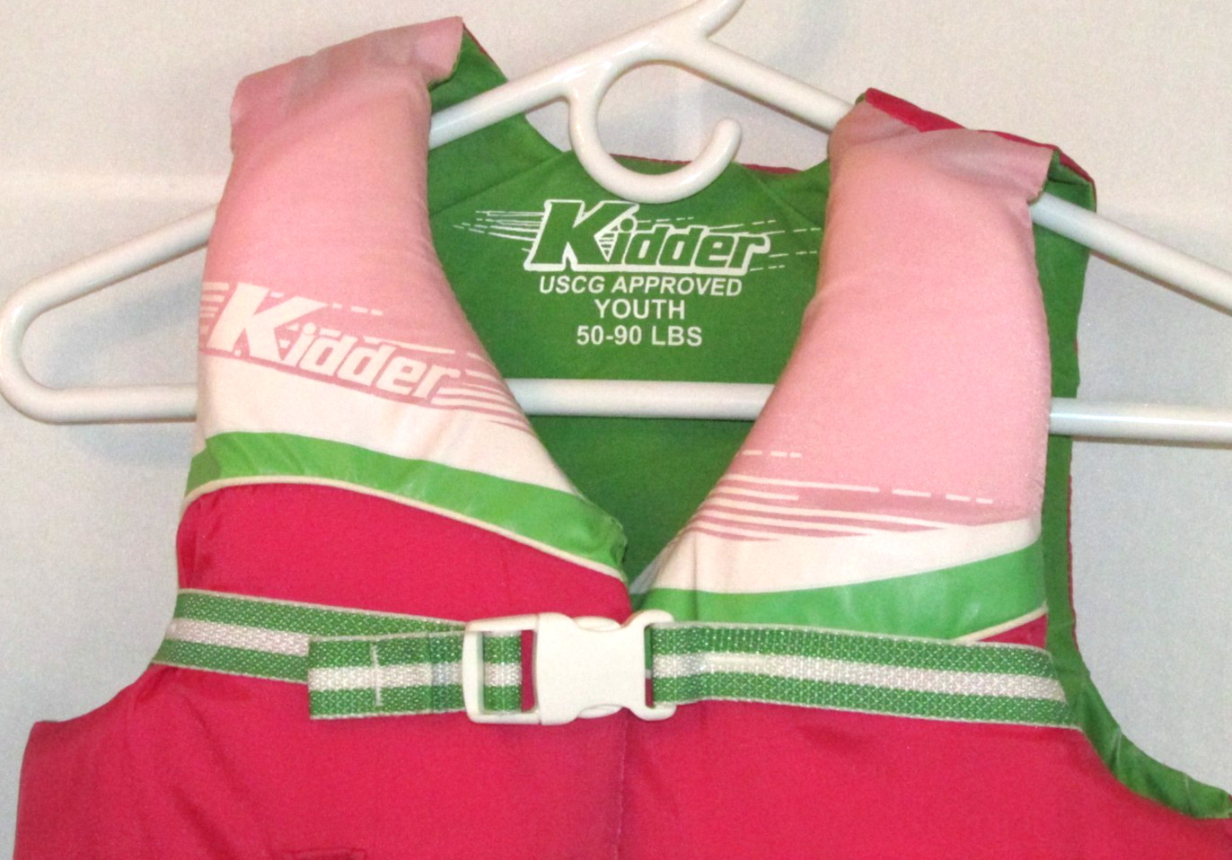 Kidder Youth Life Jacket – U.S. Coast Guard Approved- 50-90 Pounds