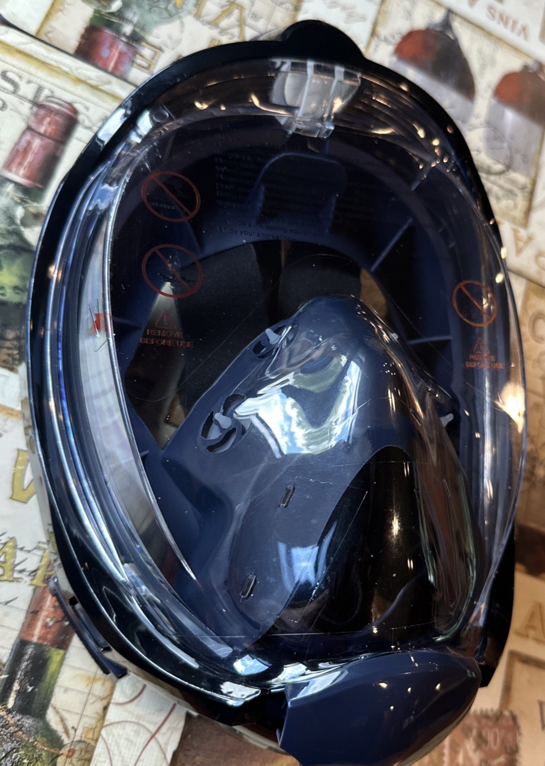 G2 Full Face Snorkel Mask with Latest Dry Top System,Foldable 180 XL
