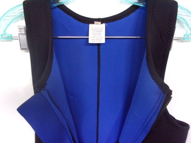 DEEP SEE Black Sleeveless Wet Suit M/L Scuba Diving Snorkeling Good Used Cond.