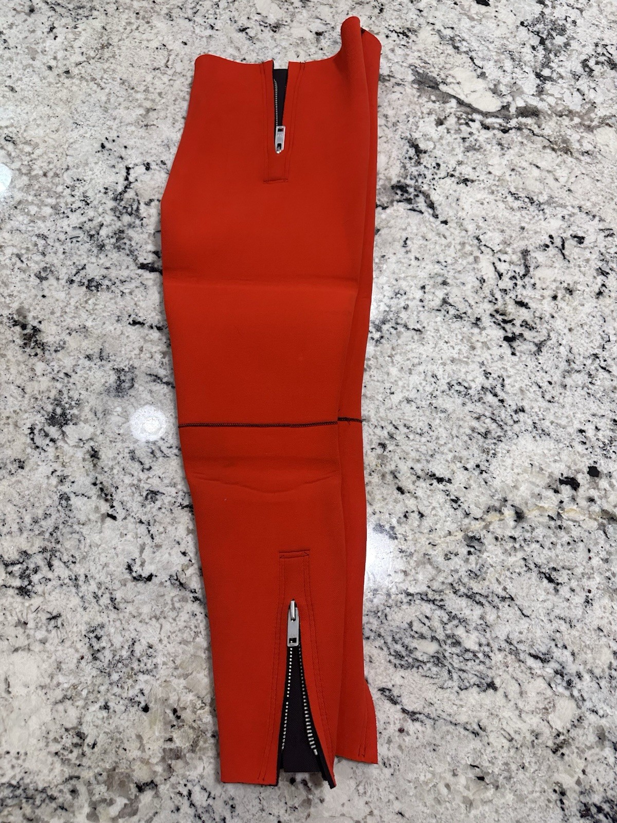 VTG Parkway Custom 3 Piece Scuba Dive Suit Beavertail Orange Neoprene Jacket Set