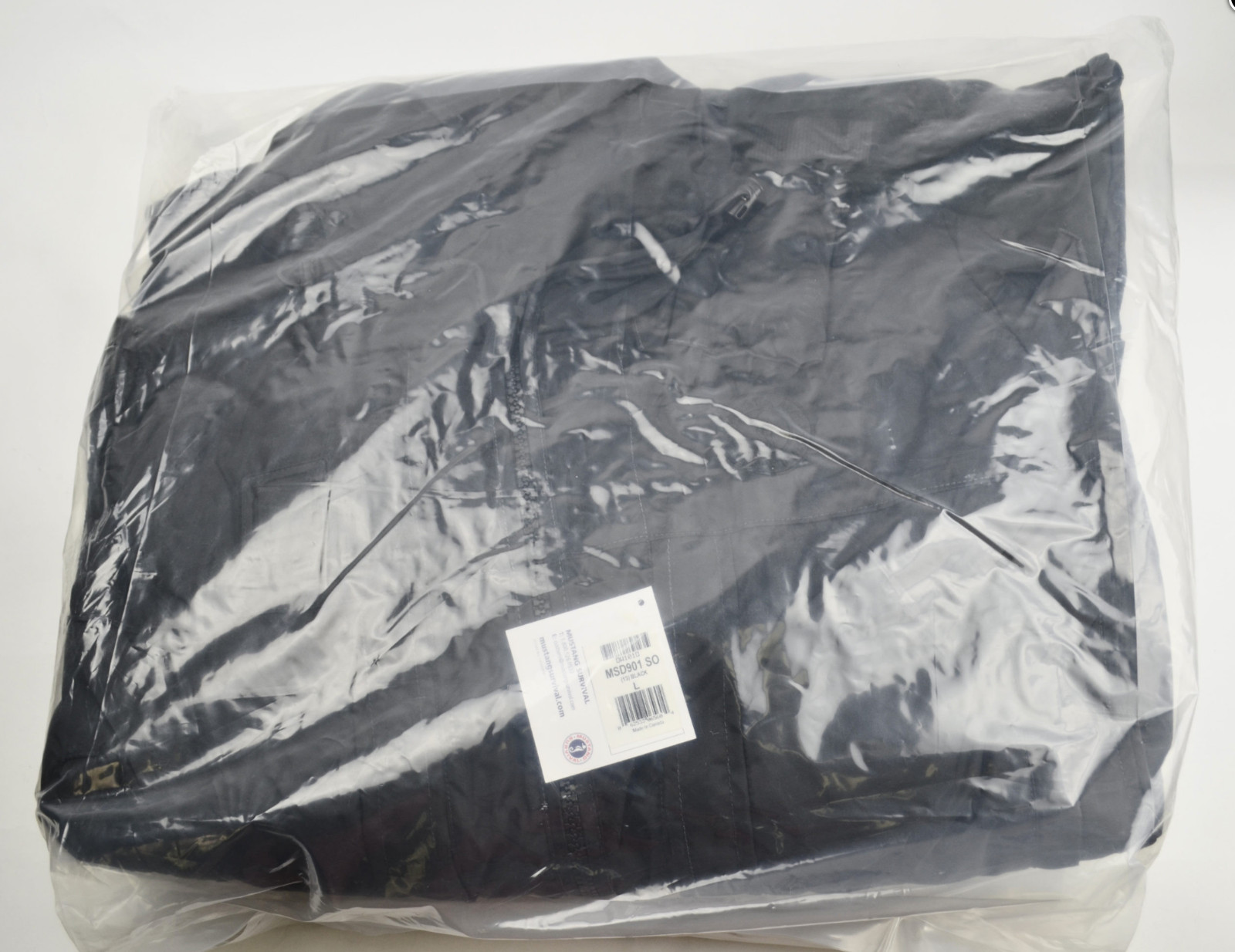 NEW Mustang Survival Suit MSD901 SO COMPLETE 3 PIECE PART SYSTEM SIZE: LARGE