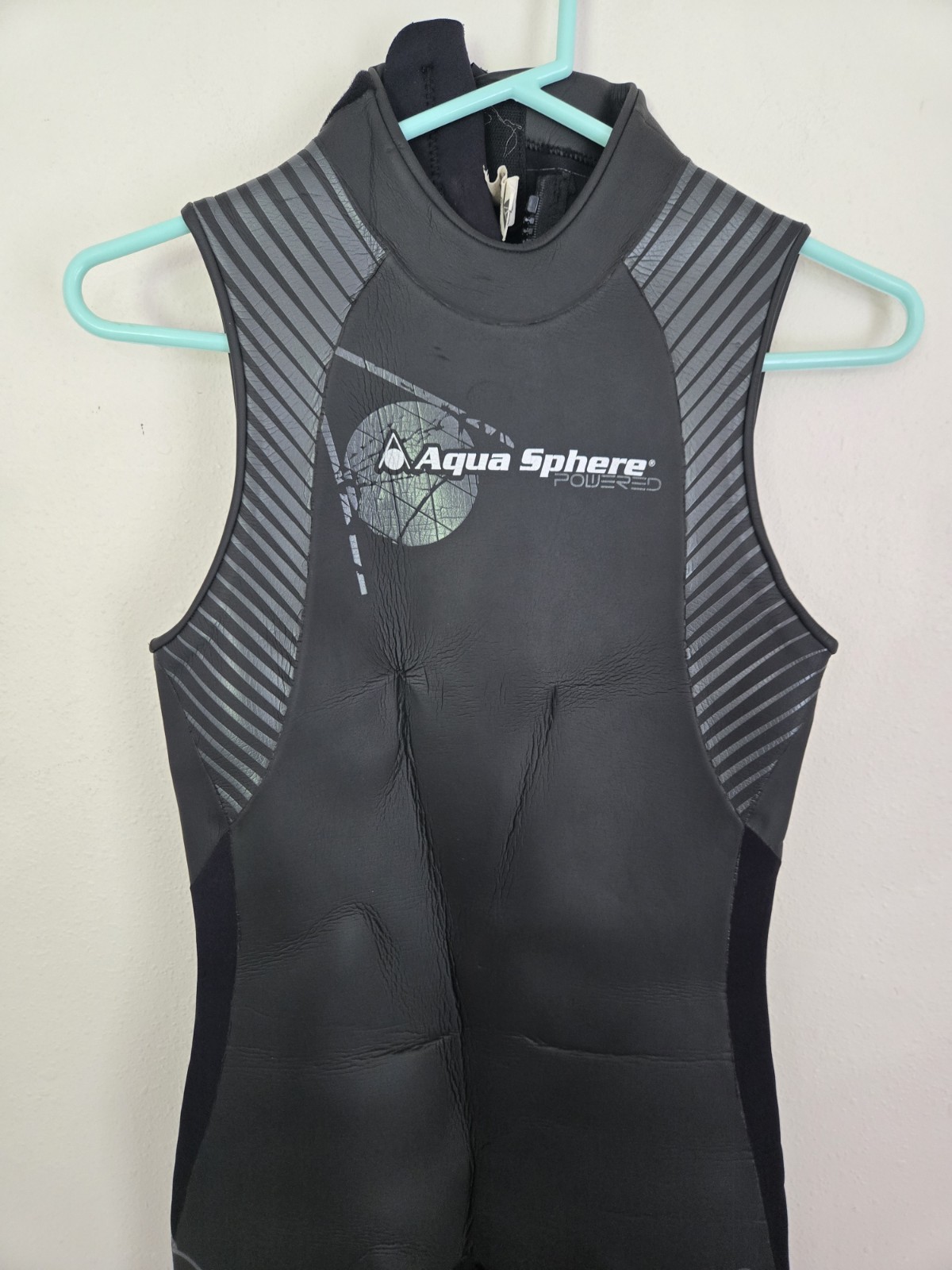 Aqua Sphere Sleeveless Neoprene Surf Scuba Bodysuit Size Medium FREE SHIPPING