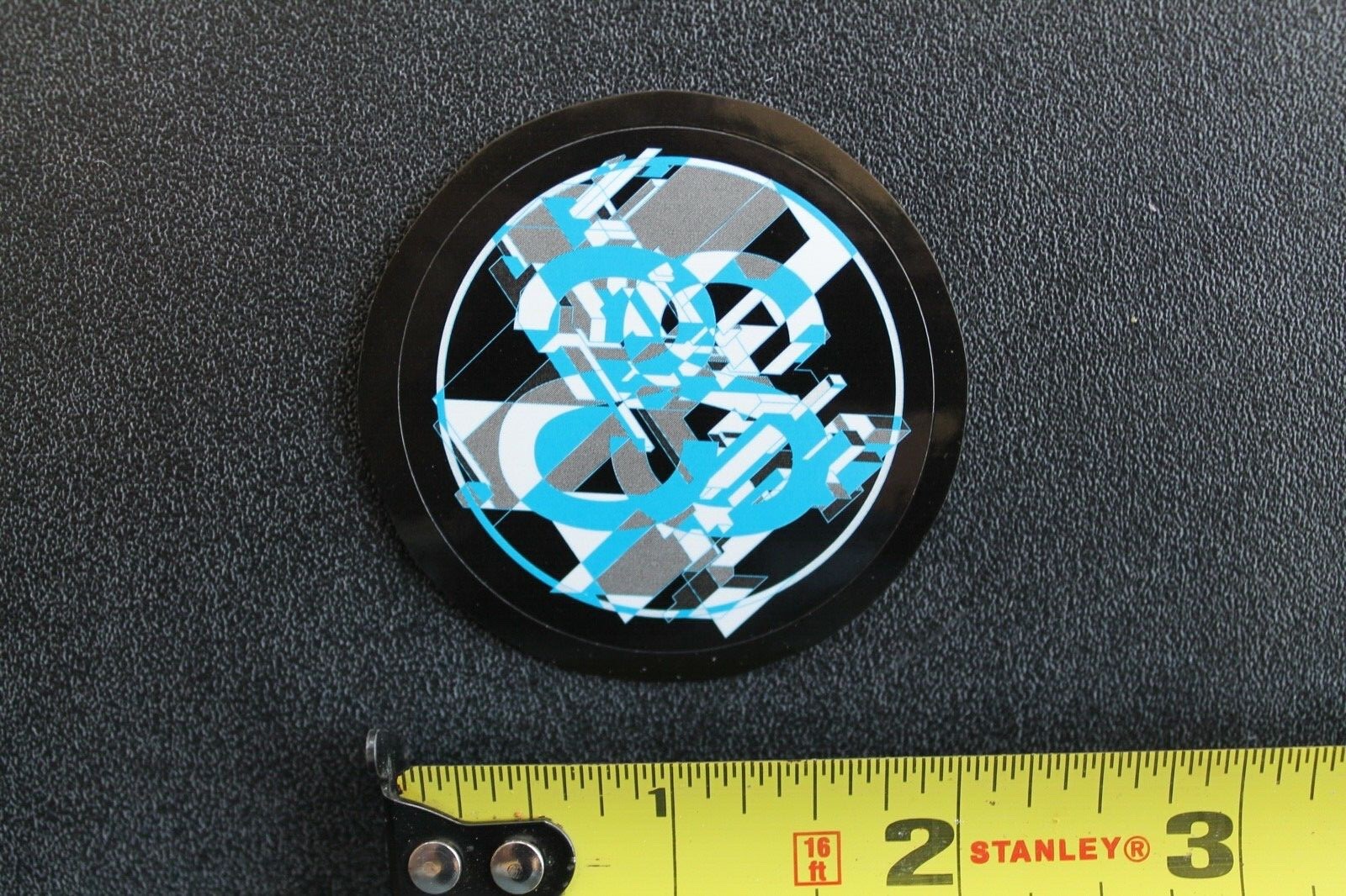 STUSSY Clothing Surfboards Designer SS Blue White Black Vintage Surfing STICKER