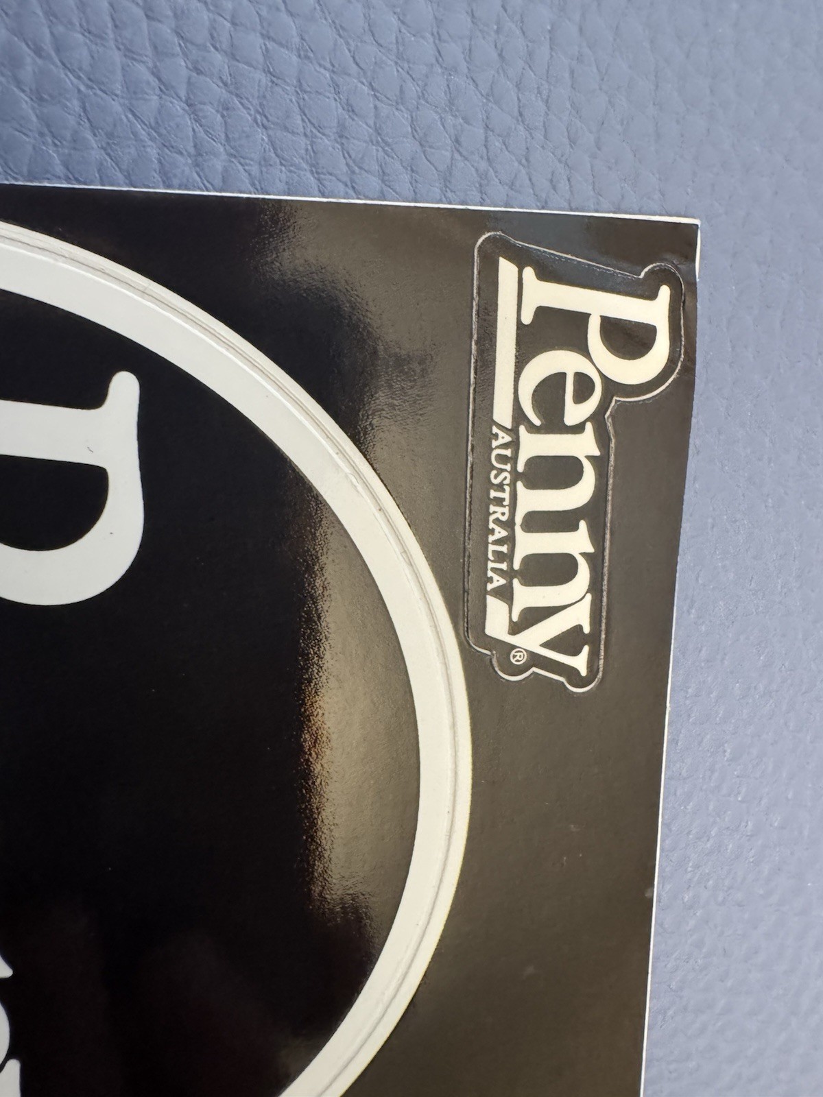 PENNY AUSTRALIA Glossy 6 Vinyl STICKER Sheet Skateboard Colorful Ephemera