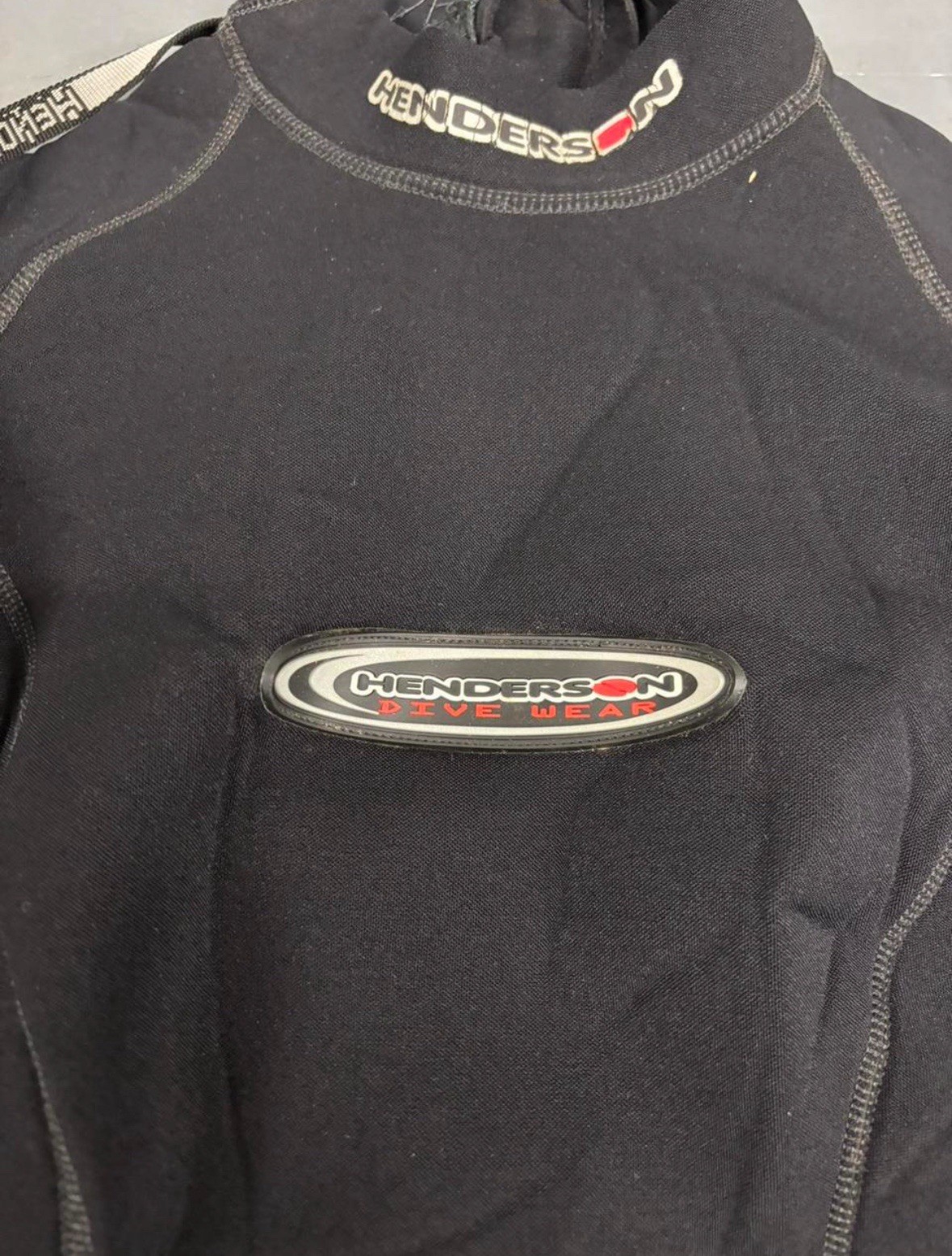 Vintage Henderson diving Wet suit Black Sz 12 Water Sports Deep Dive Surf