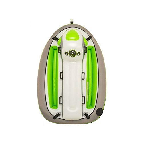XCELERATOR, 2 Rider Towable Tube, White/Green/Gray