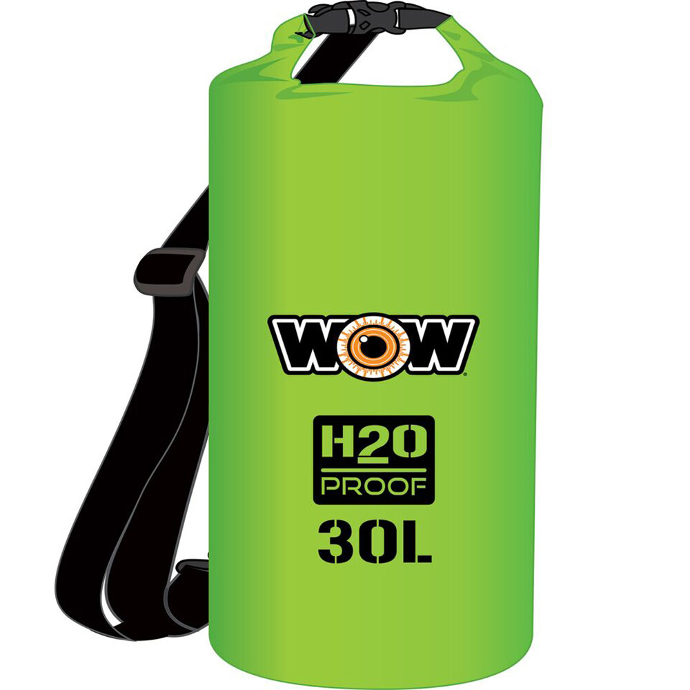 WOW Watersports H2O Proof Dry Bag – Green 30 Liter
