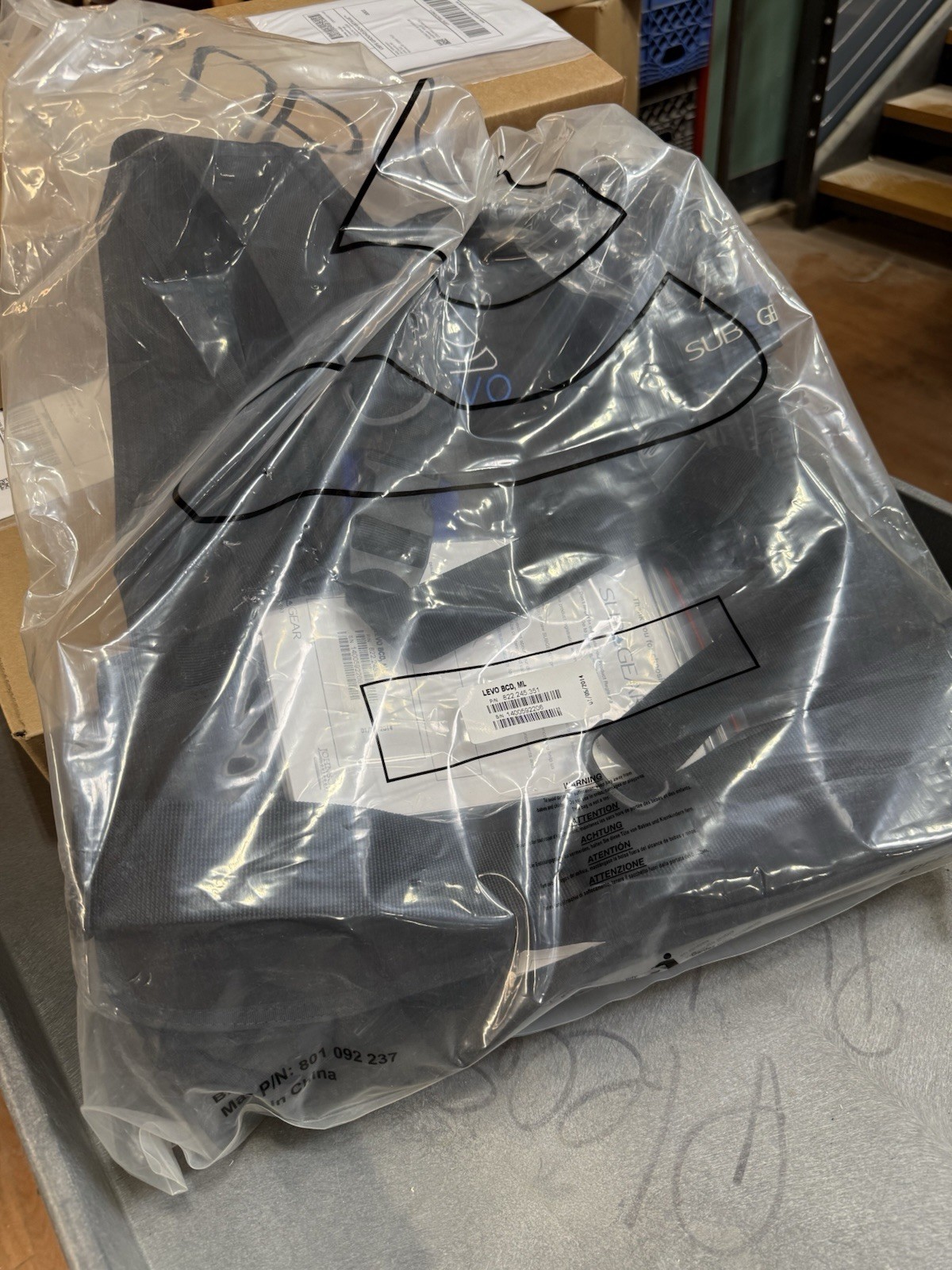 NEW – Subgear by Scubapro Levo BC, Back Inflated Scuba Travel BCD, XS/S or M/L