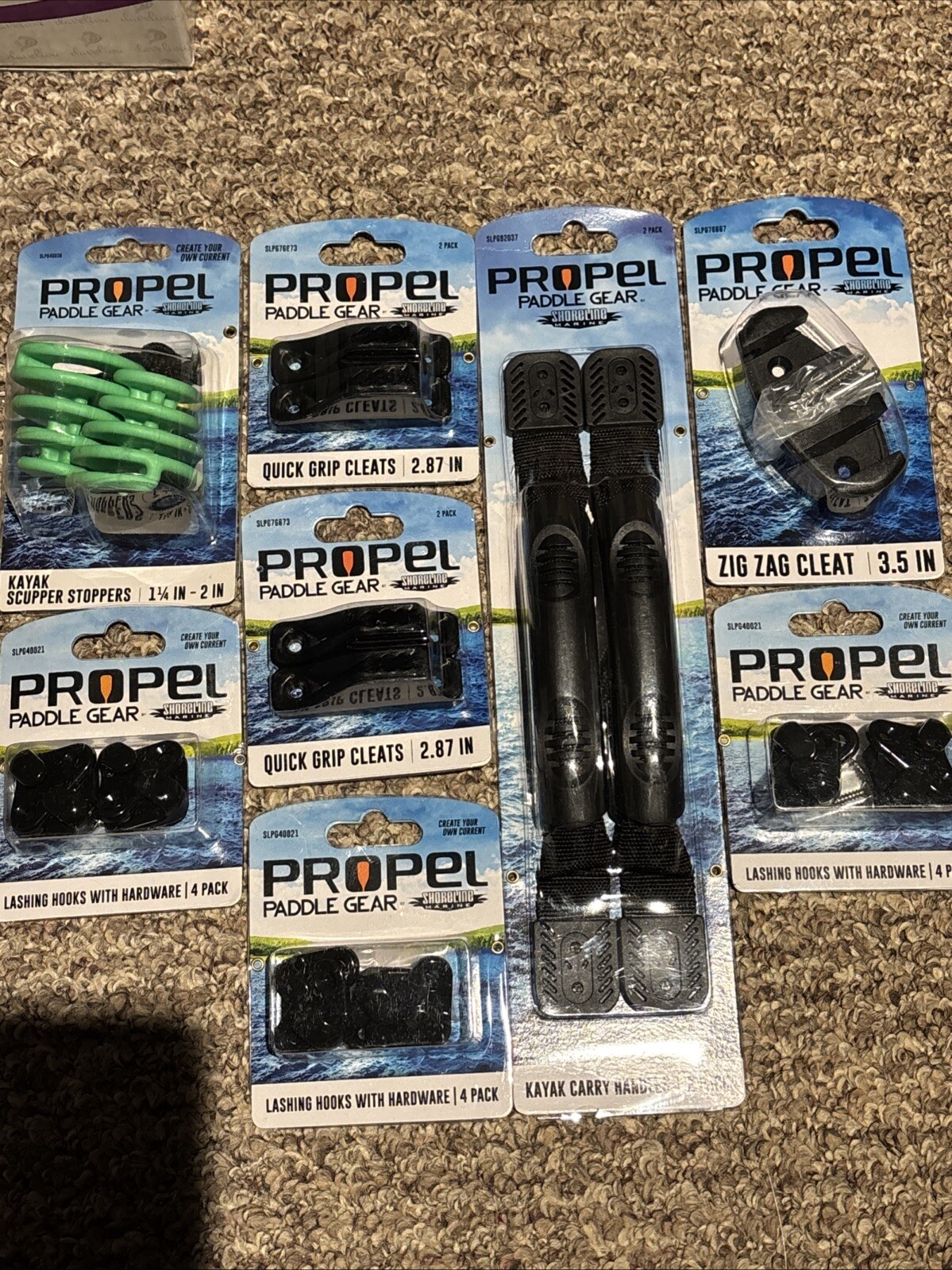 Lot of Various Propel Parts and Pieces for Kayak Accessories
