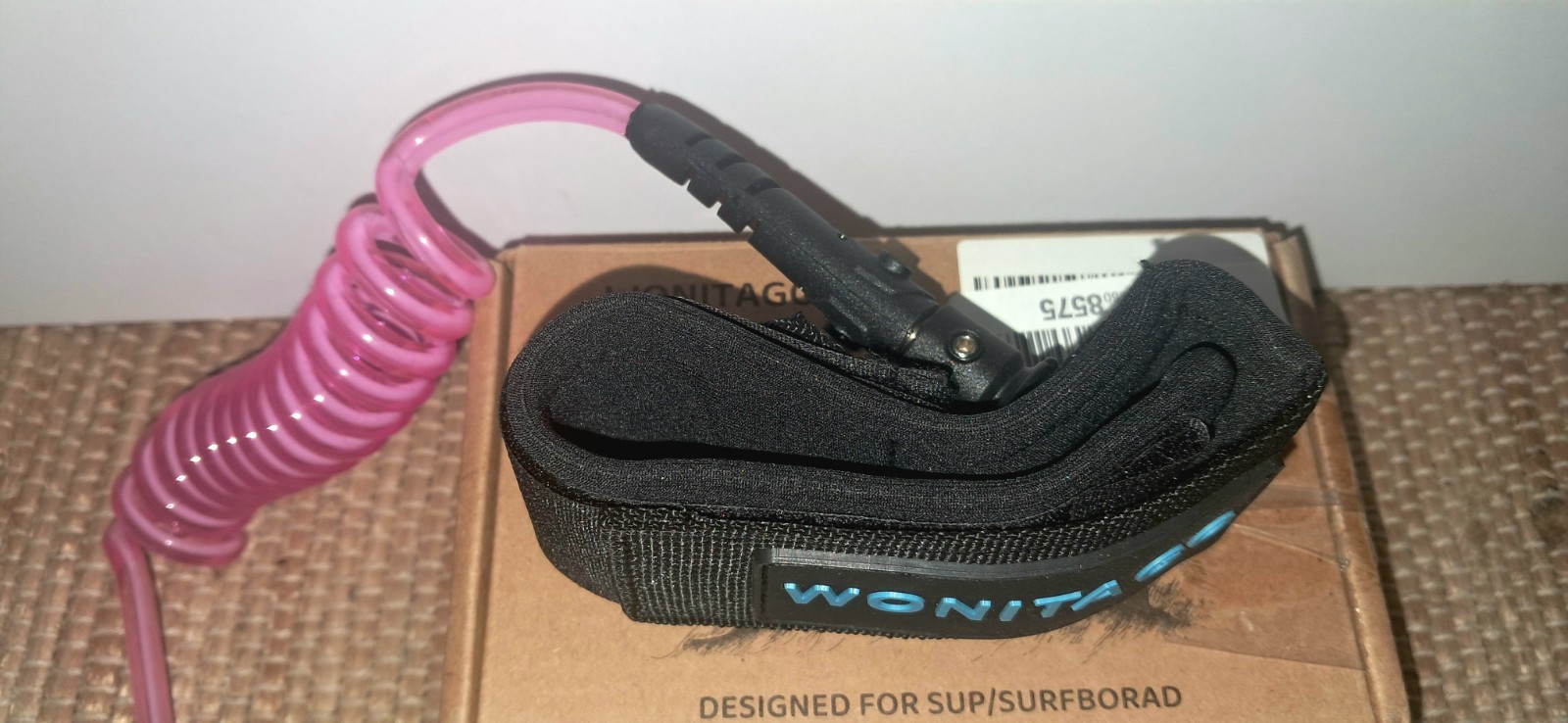 Wonitago 7mm Surf Leash 7′ Pink Surfboard Ankle Leash New Surfing Leash