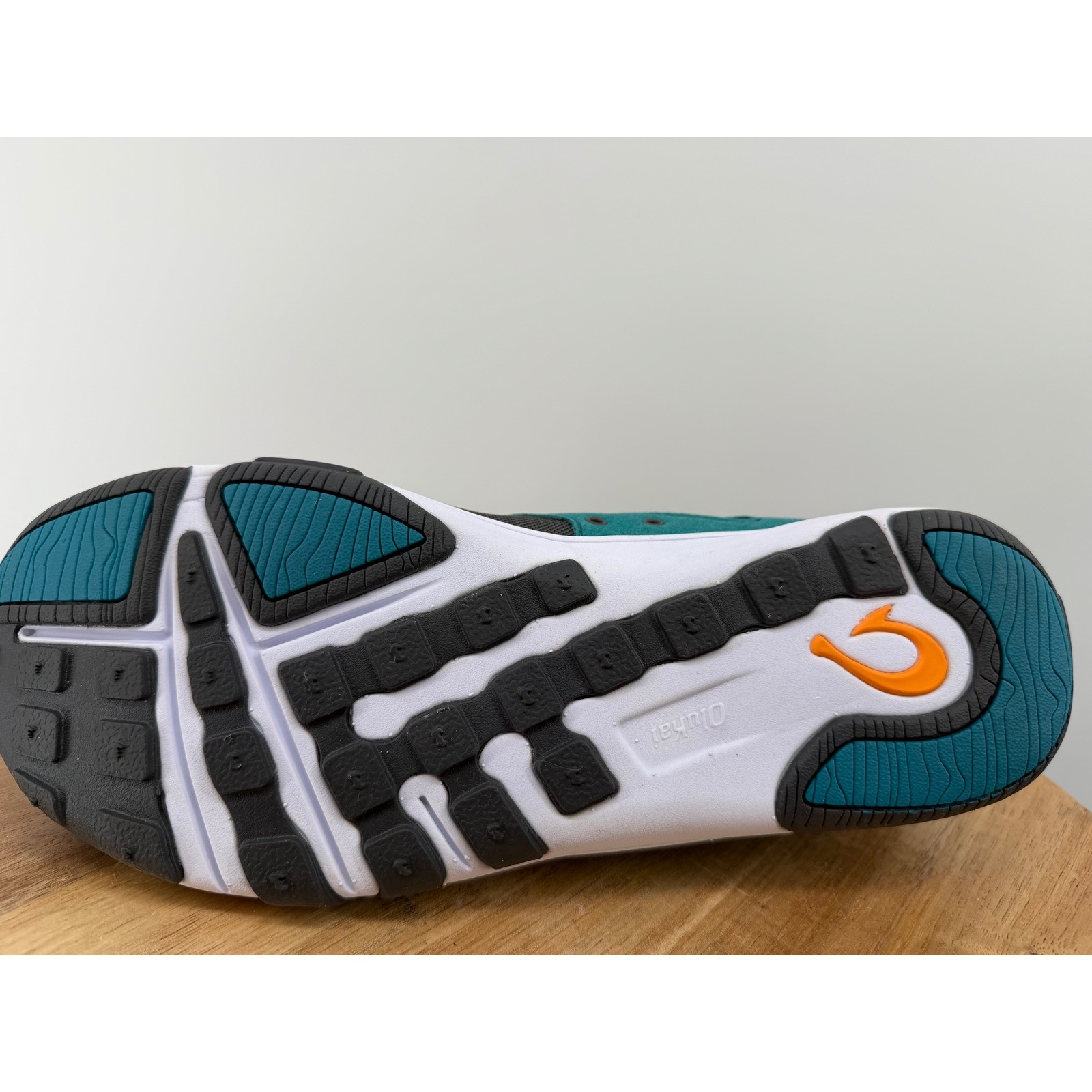 OLUKAI Eleu Trainer Water Shoes Womens US 10 EUR 40 Teal Grey Lace Up