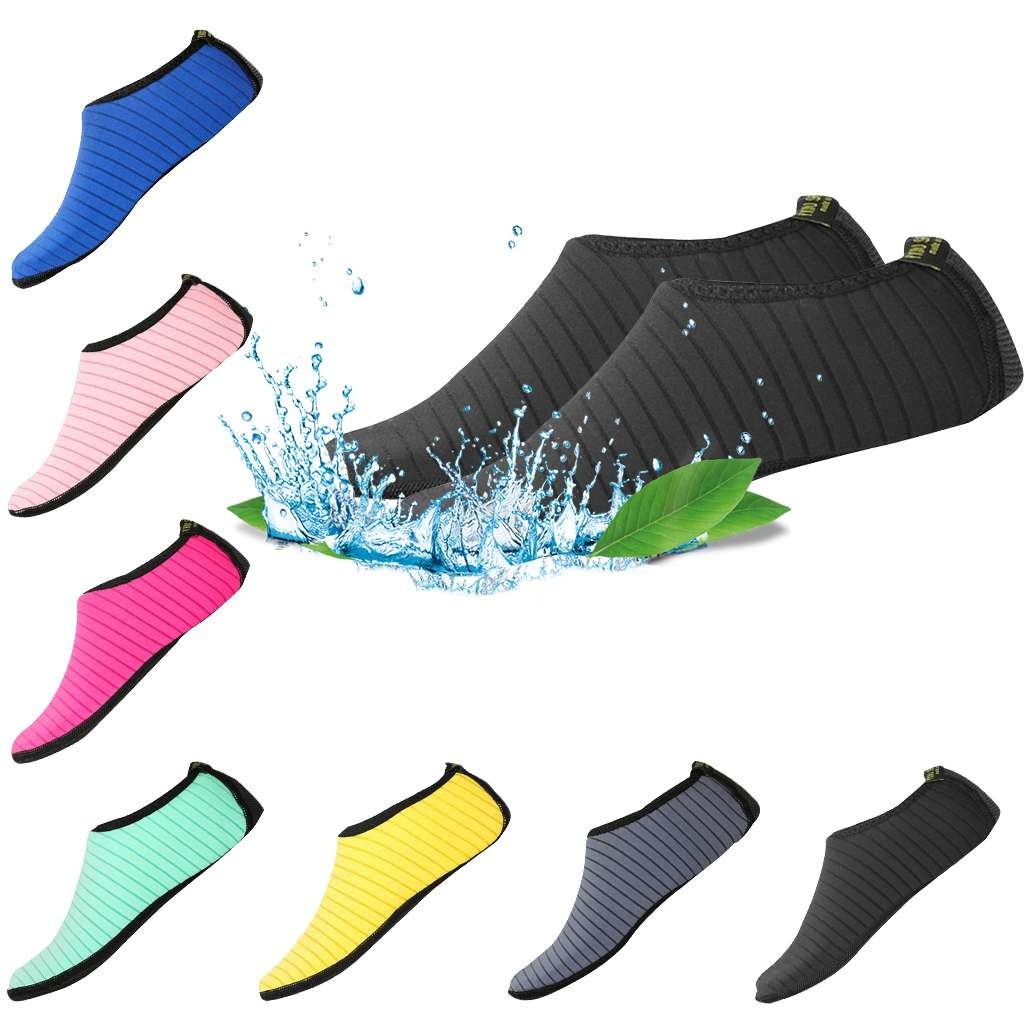 Thick Sole Aqua Water Shoes Swim Yoga Sports Neoprene Beach Skin Socks Men Women