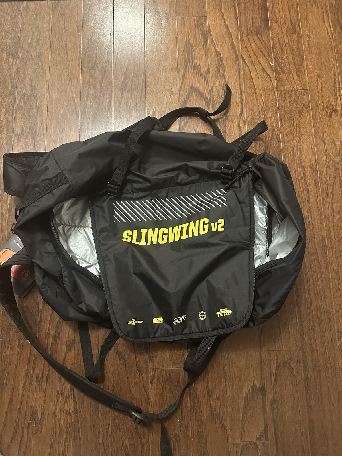 Slingshot Slingwing V2 5.4m Wingfoil Sling Shot Green
