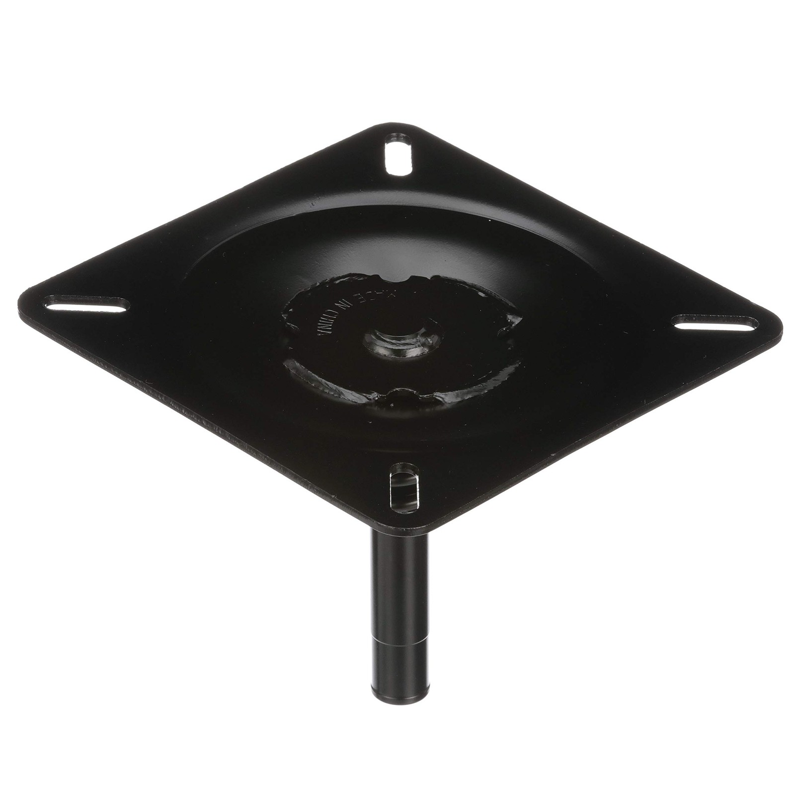 Attwood 1002 Lock’N-Pin 3/4″ Seat Mount, 2″ High Installed, Black E-Coated