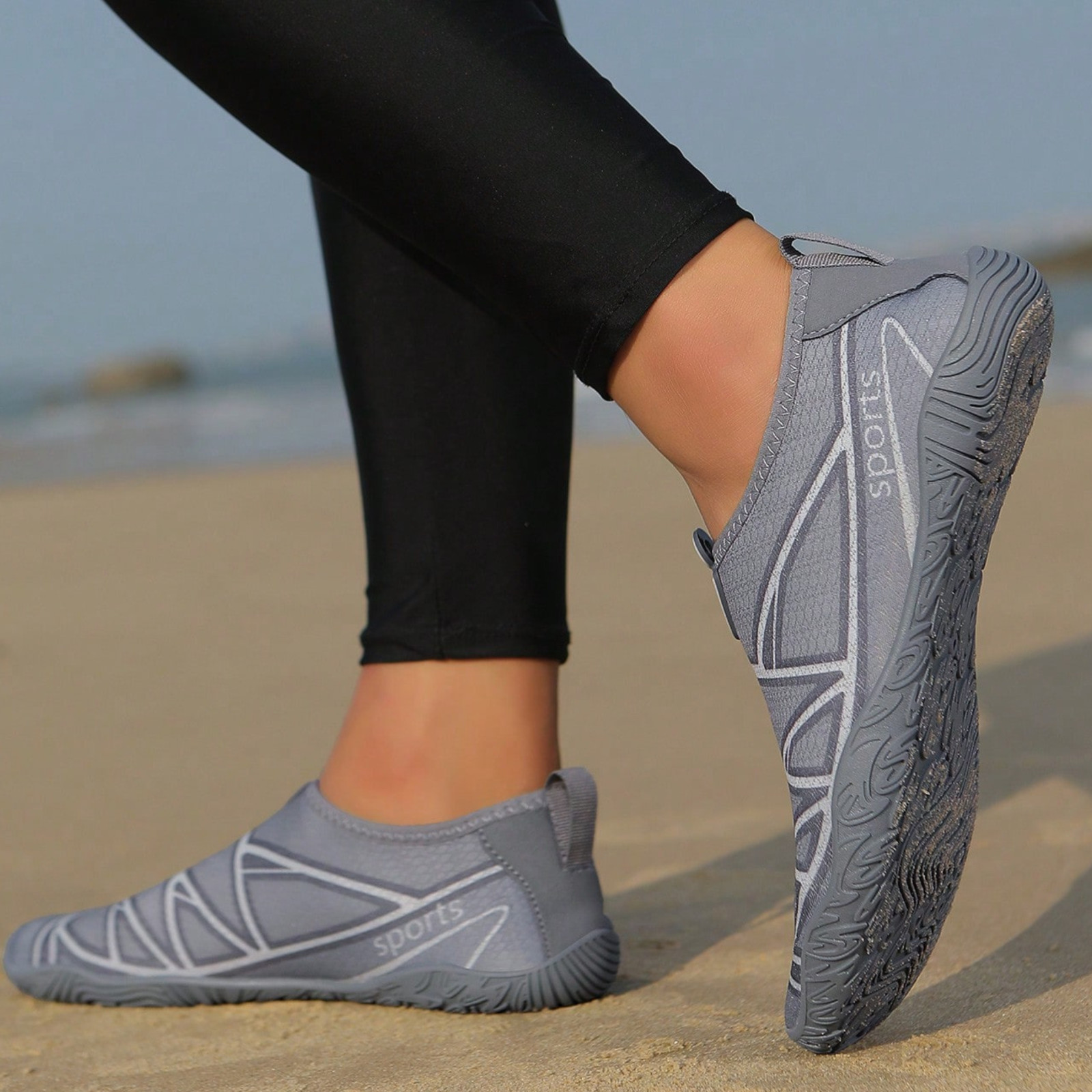 Womens Water Shoes Aqua Socks Non-Slip Barefoot Beach Swim Surf Yoga Pool River
